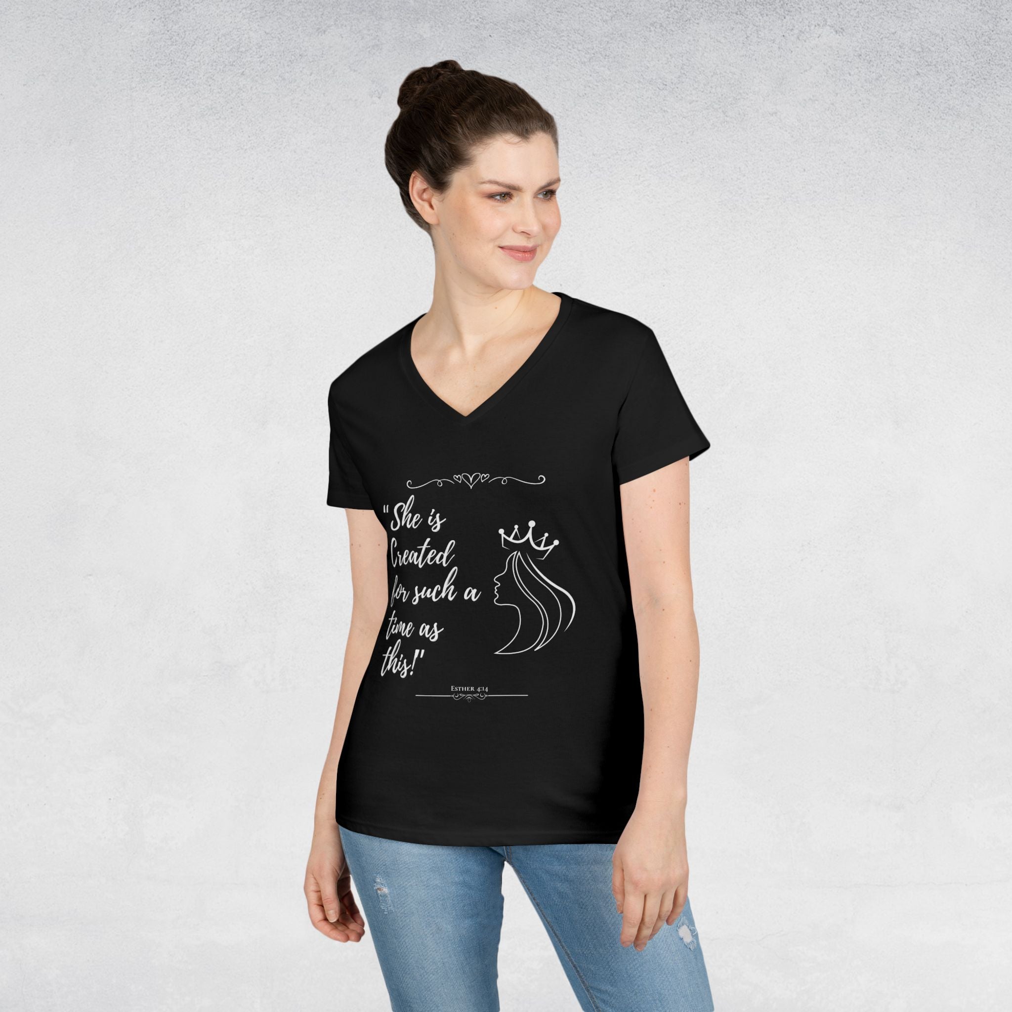 Ladies' V-Neck T-Shirt