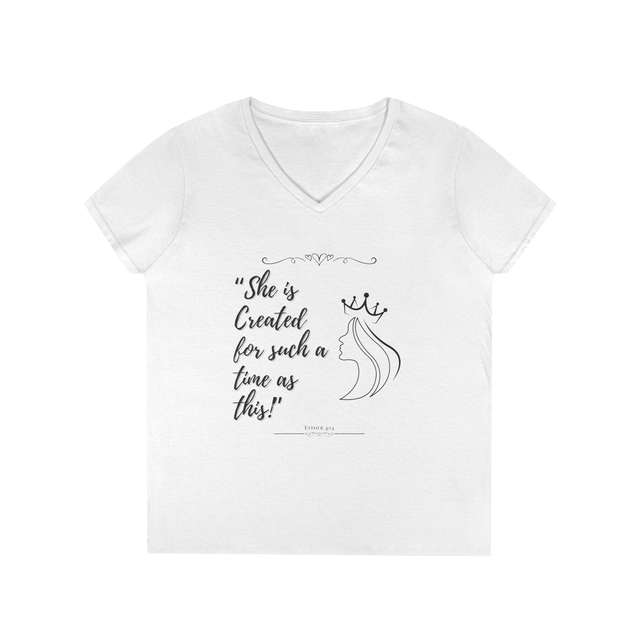 Ladies' V-Neck T-Shirt