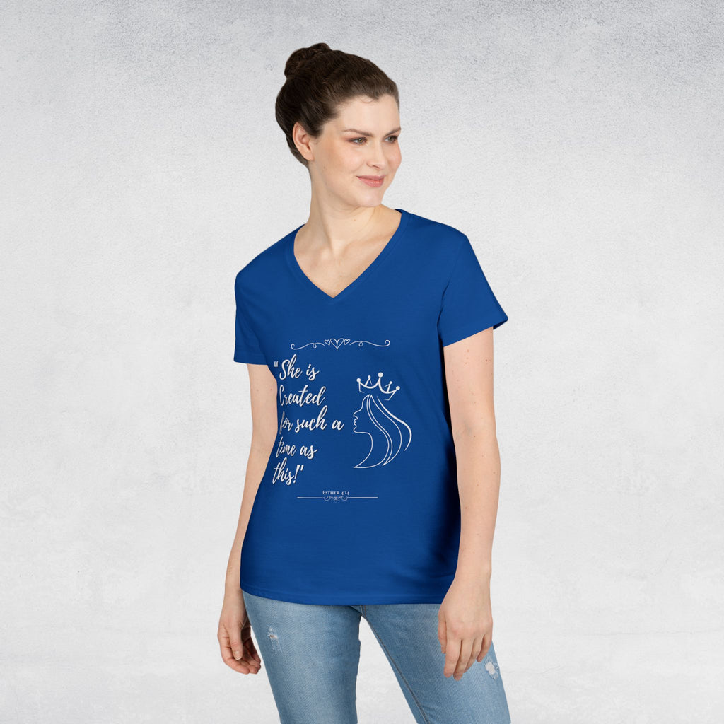 Ladies' V-Neck T-Shirt