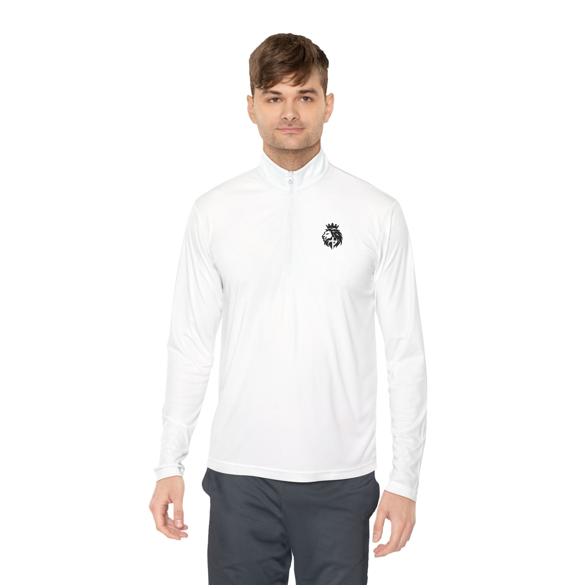 Lion of Judah Quarter-Zip Pullover Sweatshirt