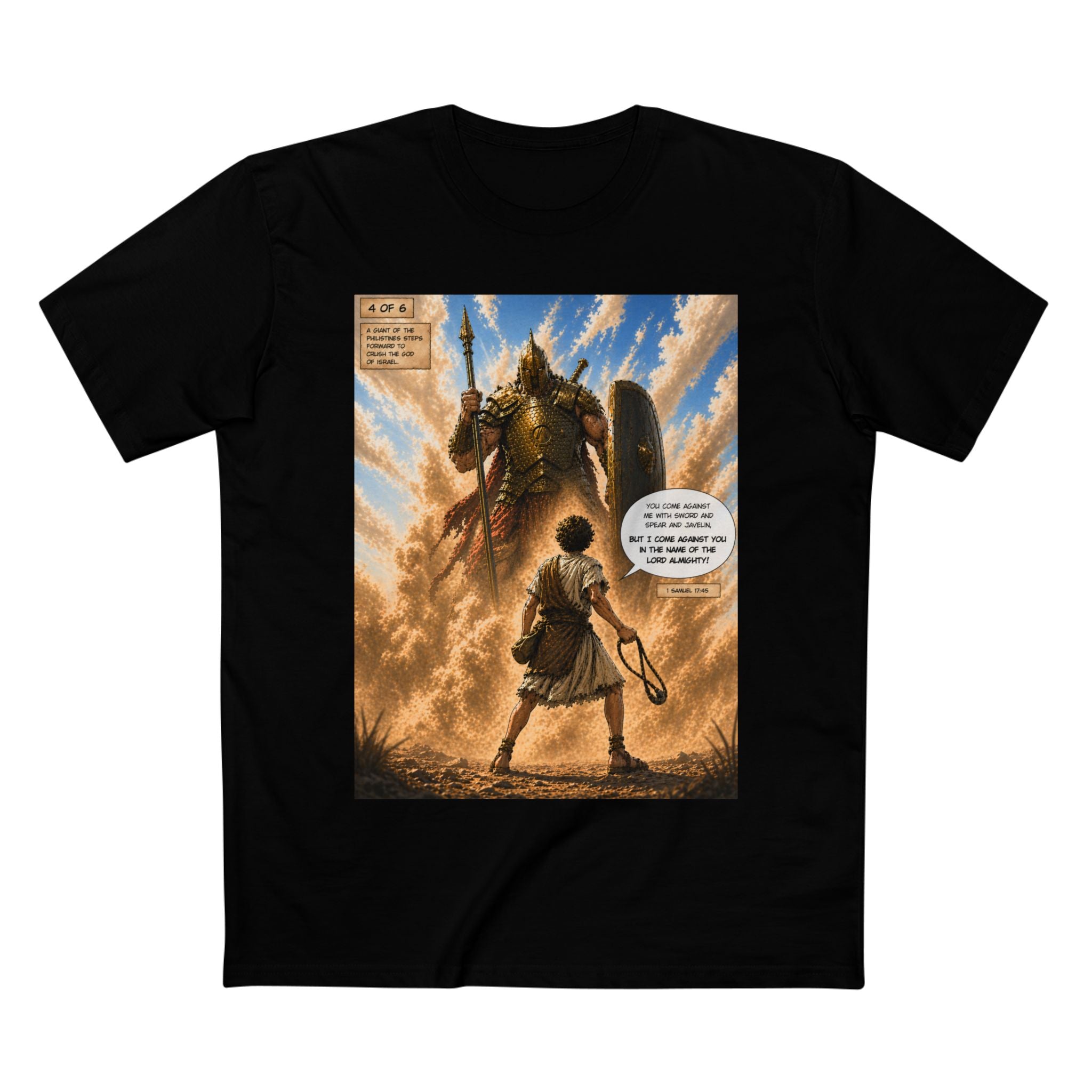 David vs. Goliath T-Shirt | 1 Samuel 17:50