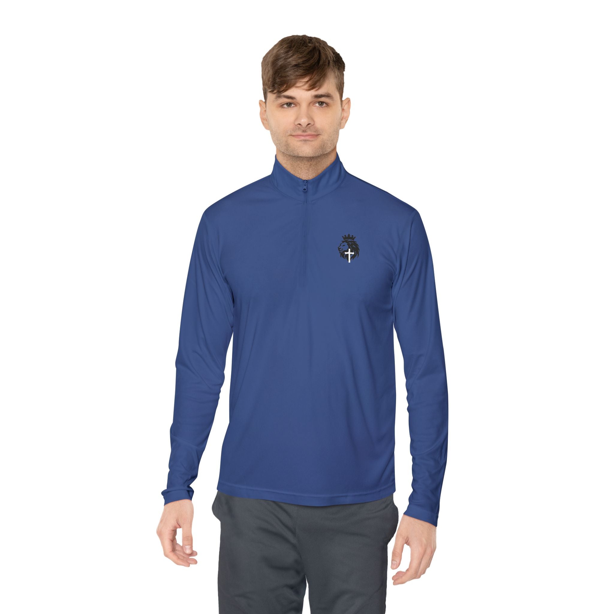 Lion of Judah Quarter-Zip Pullover Sweatshirt