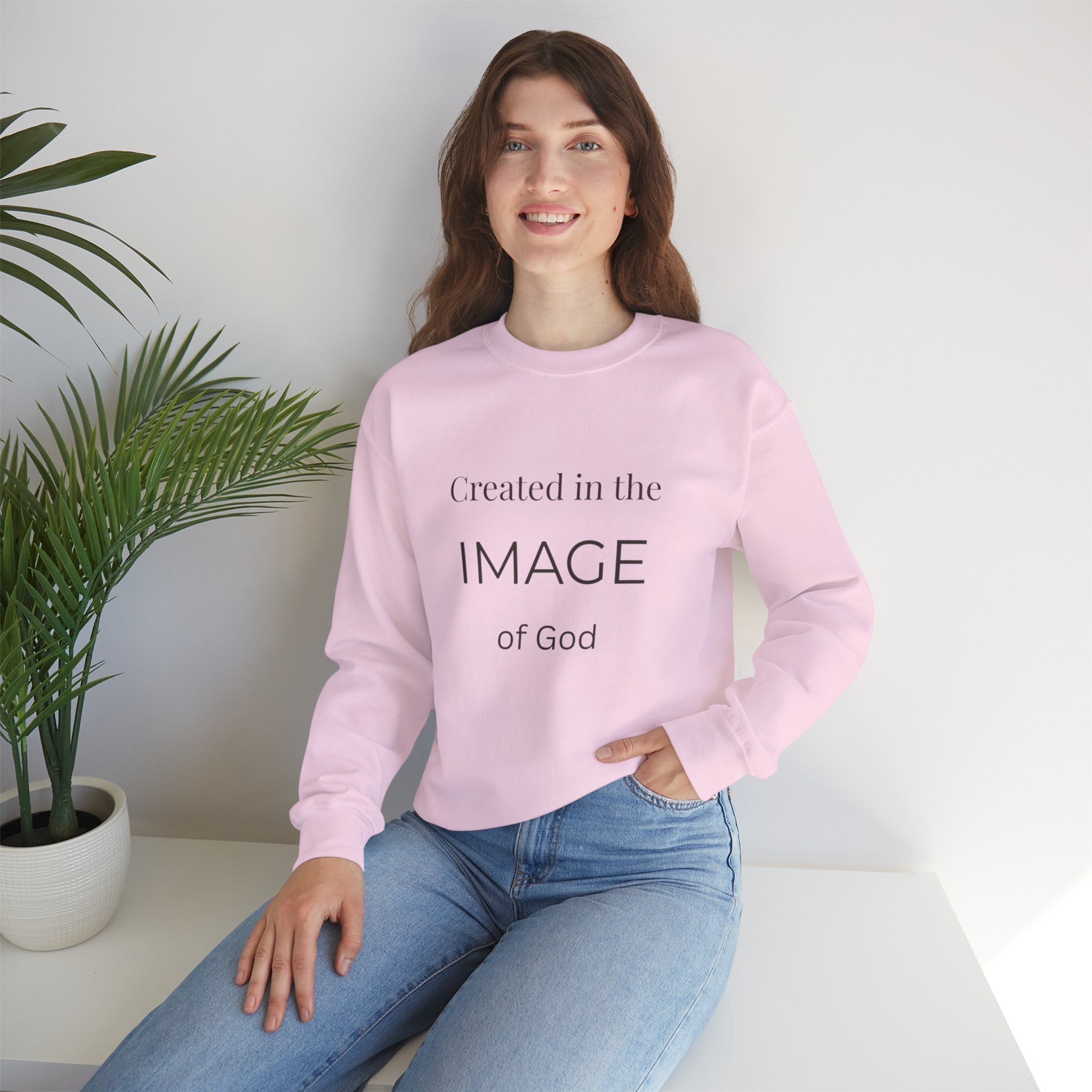 Created in the Image of God — Women’s Crewneck
