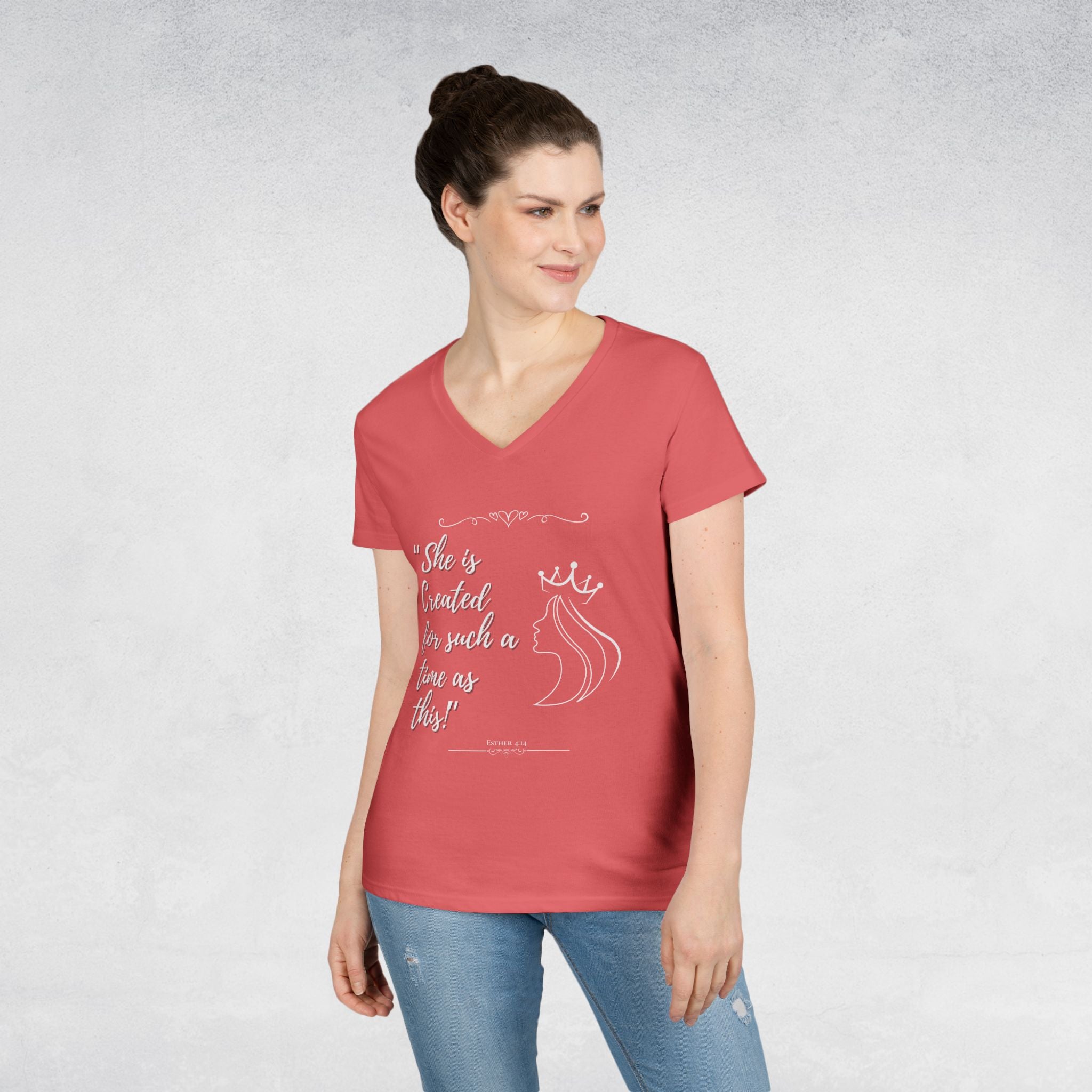 Ladies' V-Neck T-Shirt