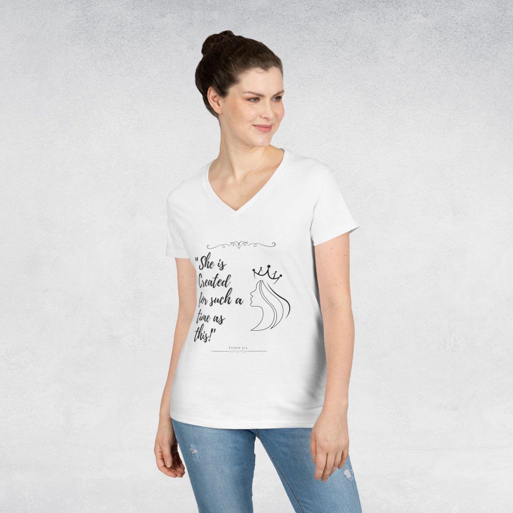 Ladies' V-Neck T-Shirt