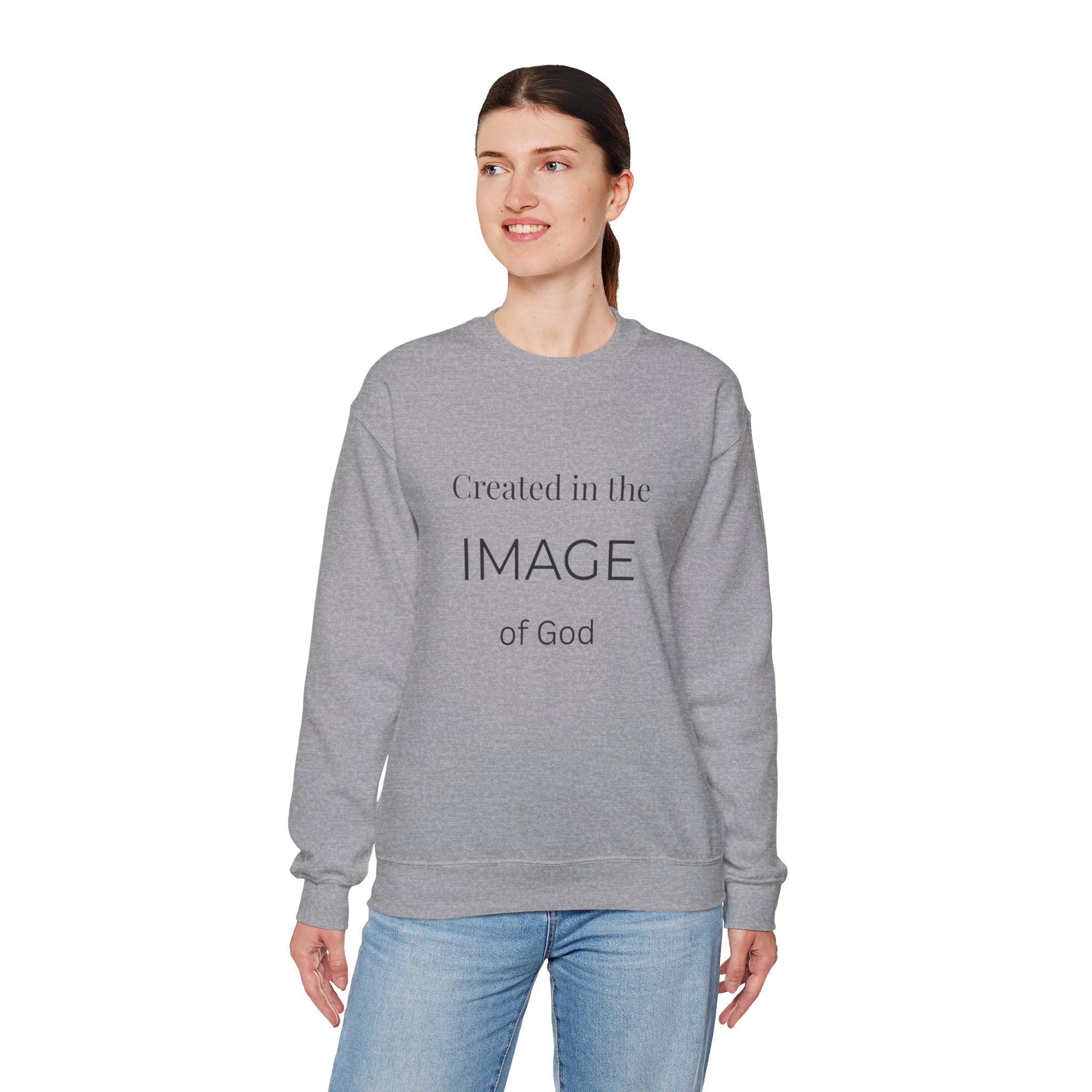 Created in the Image of God — Women’s Crewneck