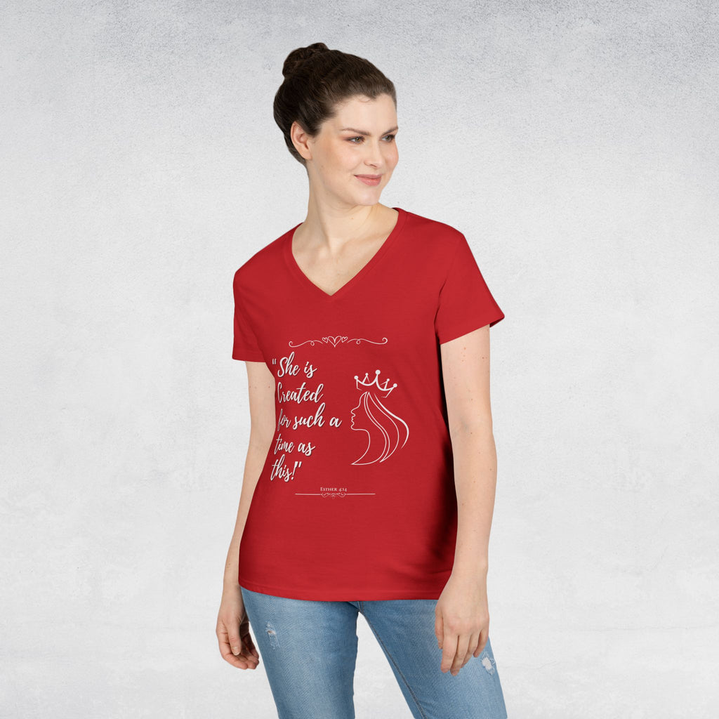 Ladies' V-Neck T-Shirt