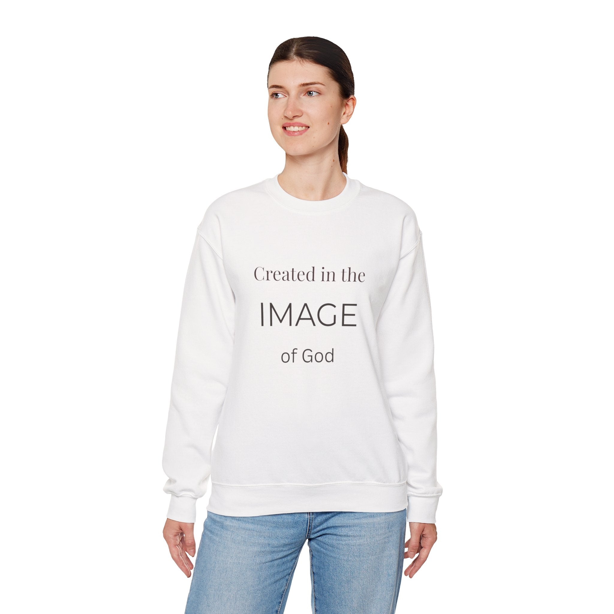 Created in the Image of God — Women’s Crewneck