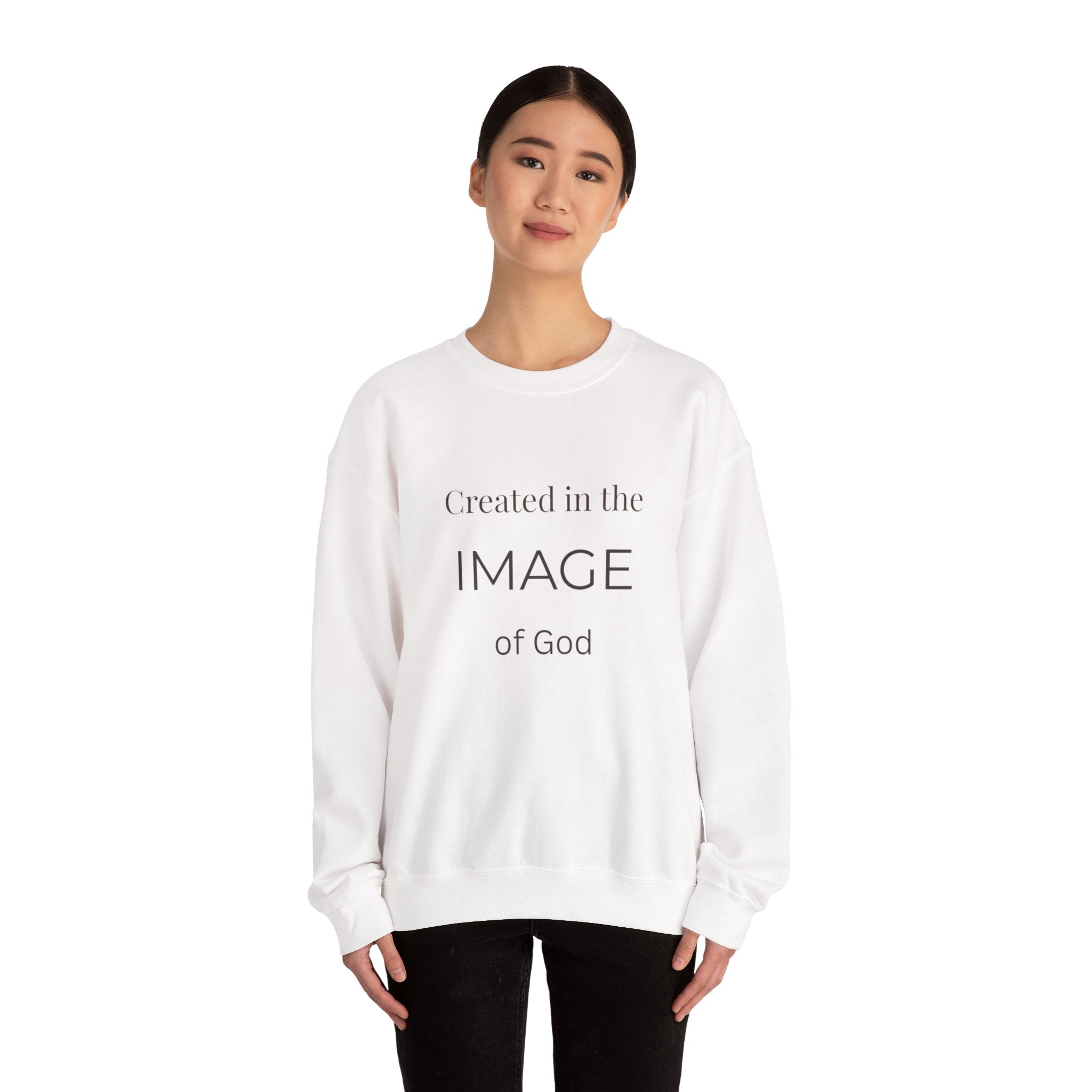 Created in the Image of God — Women’s Crewneck