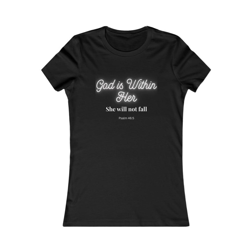 Psalm 46:5 Womens Inspirational Tee