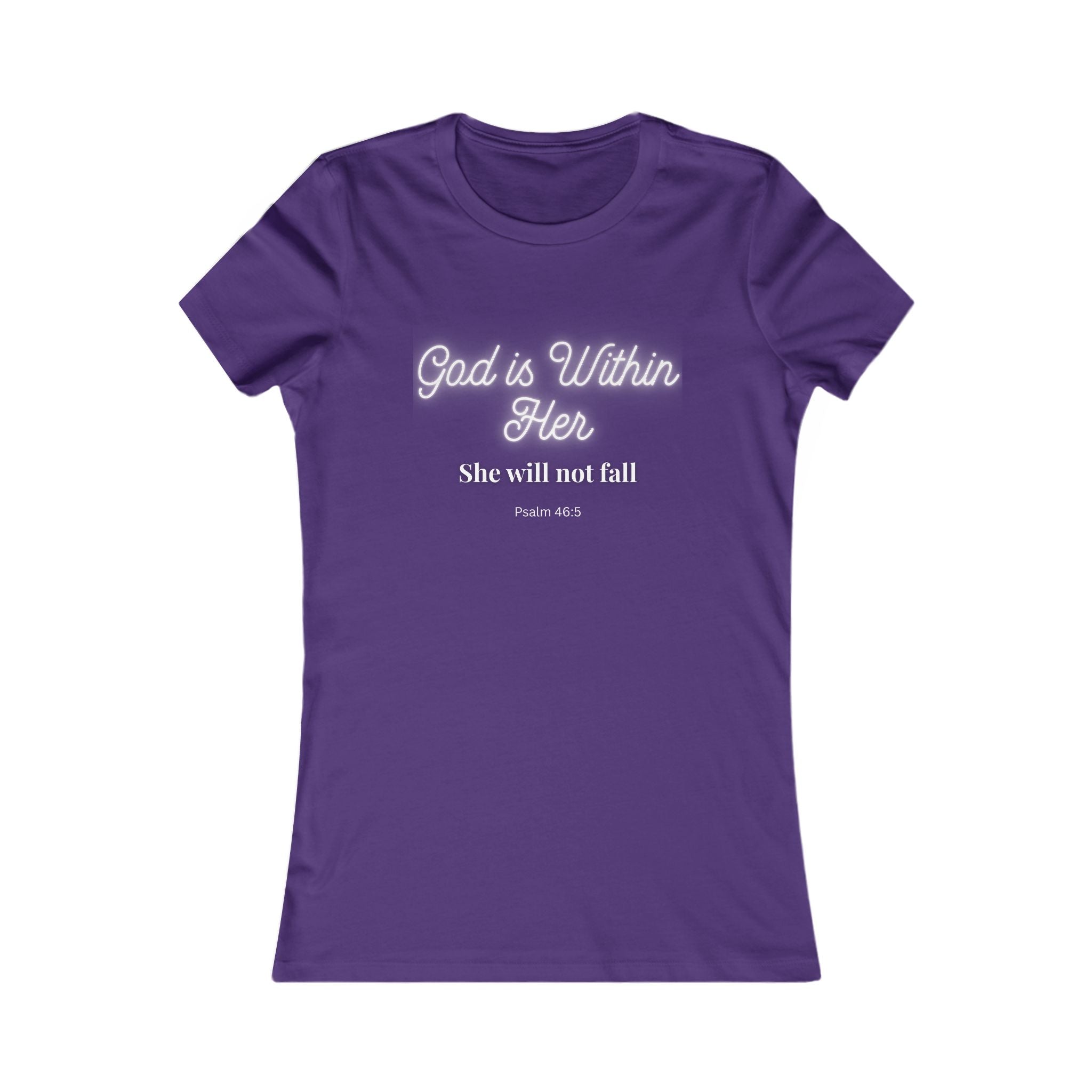 Psalm 46:5 Womens Inspirational Tee
