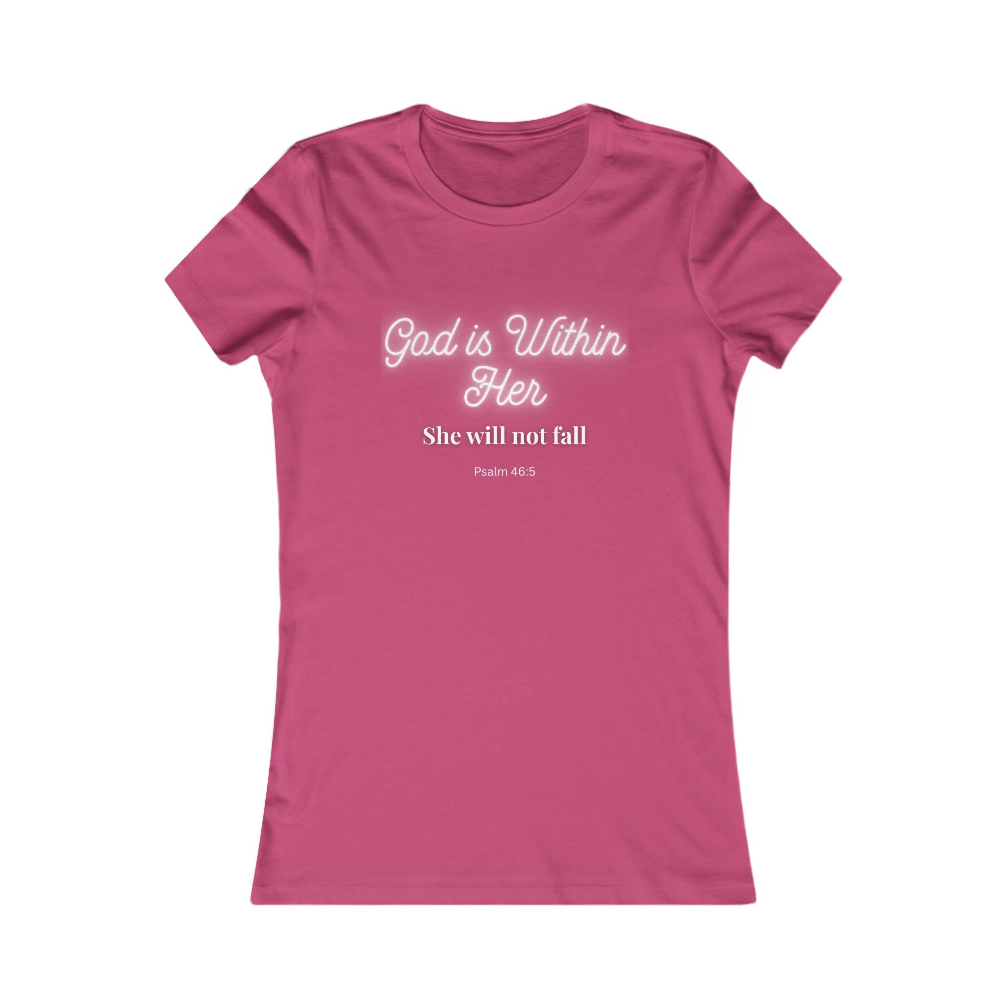Psalm 46:5 Womens Inspirational Tee
