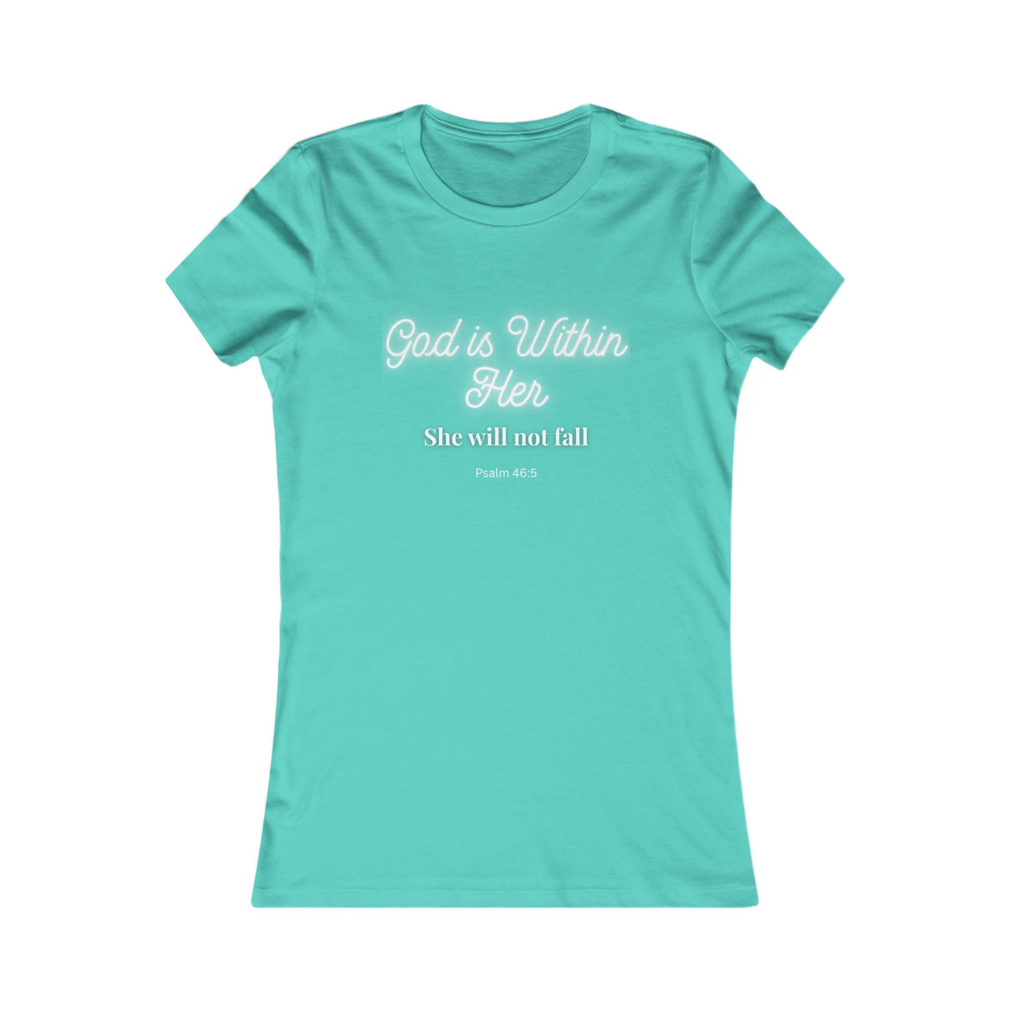 Psalm 46:5 Womens Inspirational Tee