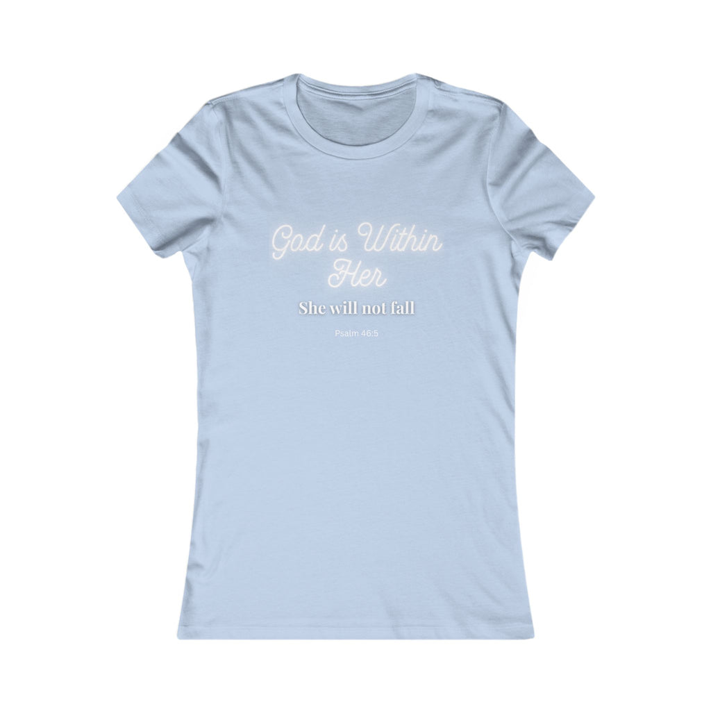 Psalm 46:5 Womens Inspirational Tee