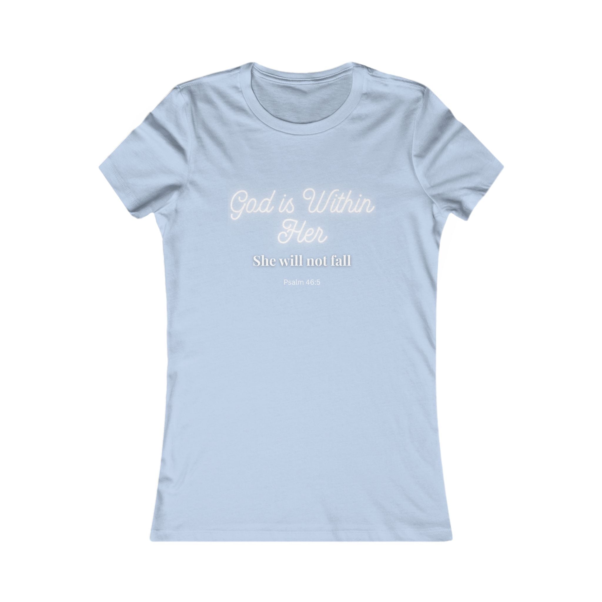 Psalm 46:5 Womens Inspirational Tee