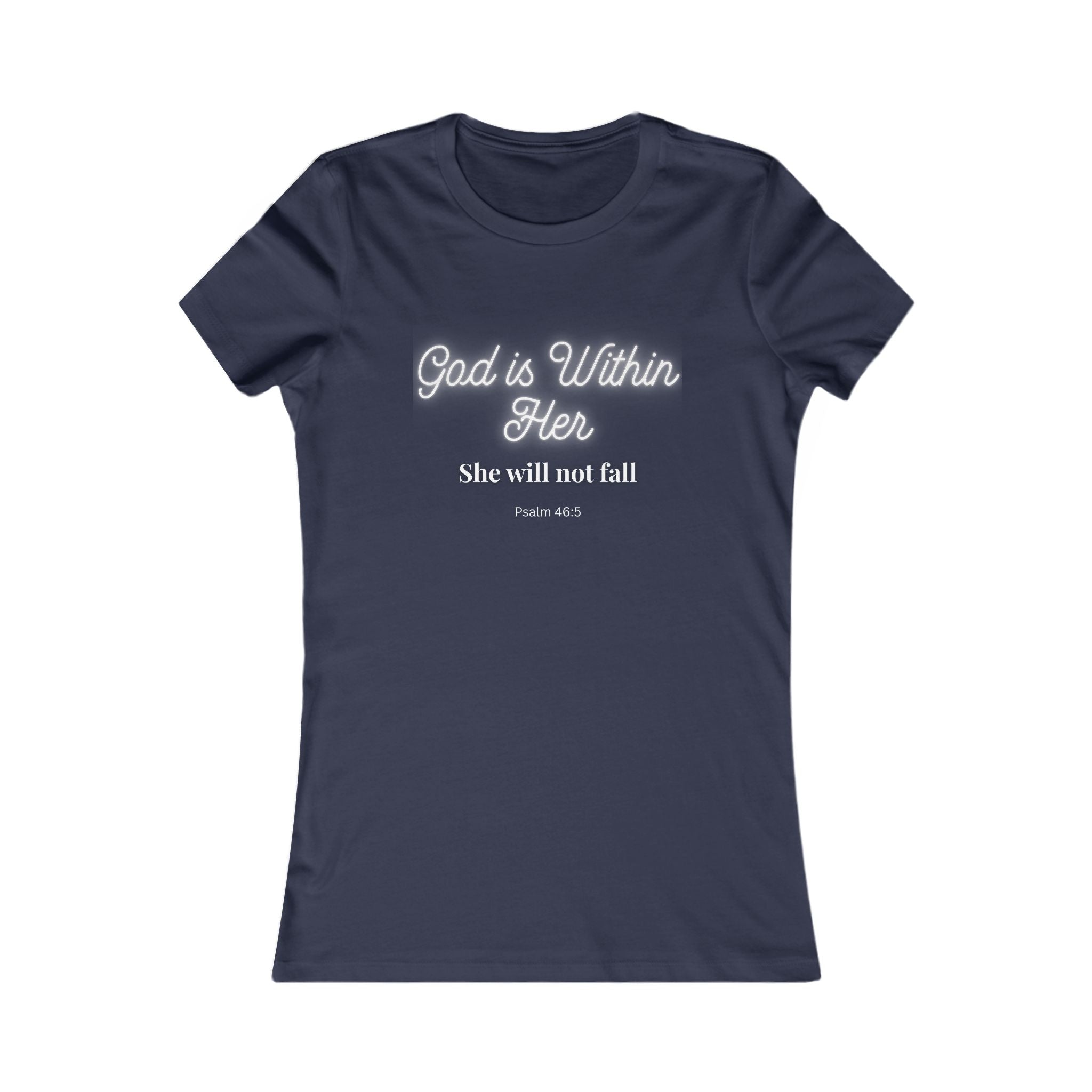 Psalm 46:5 Womens Inspirational Tee