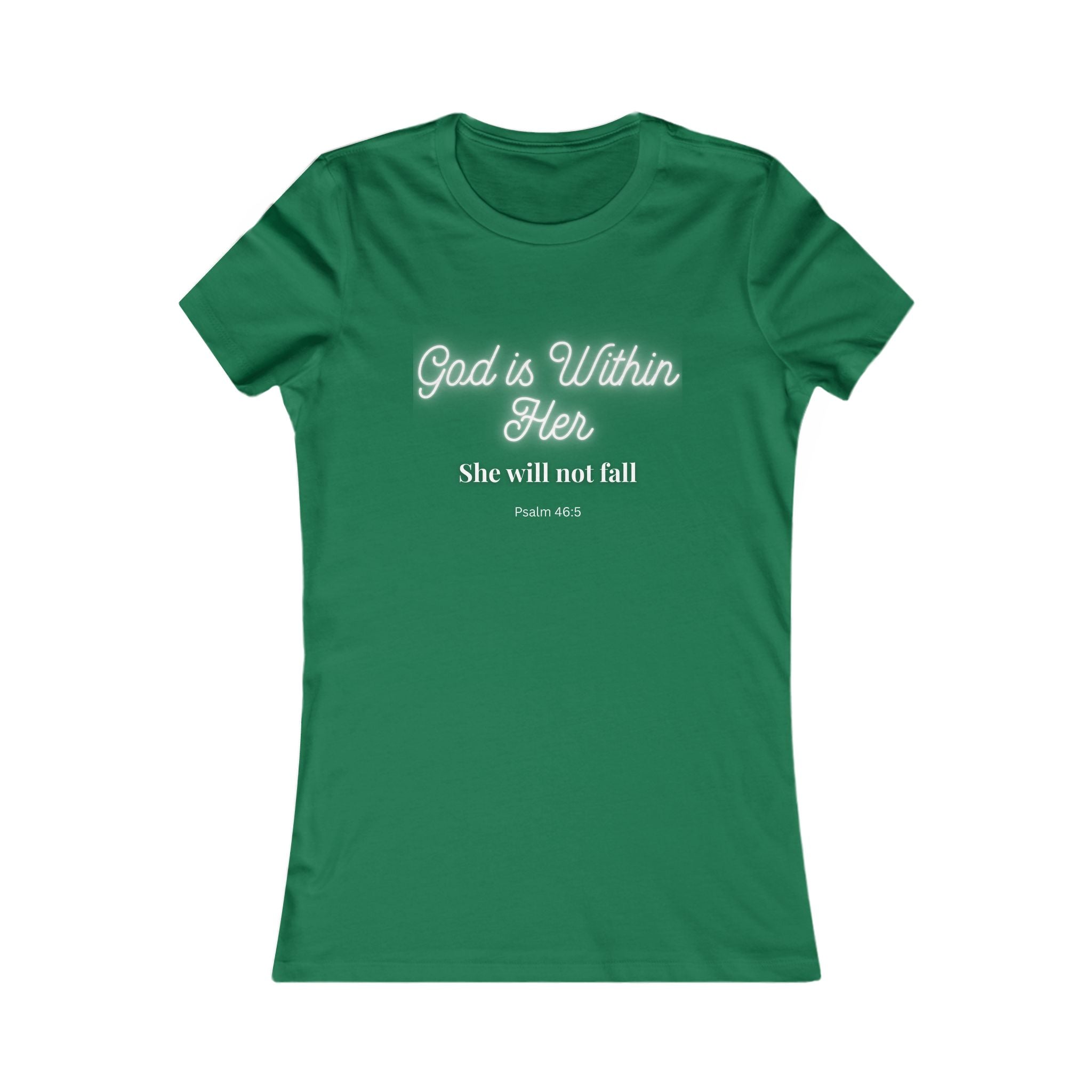 Psalm 46:5 Womens Inspirational Tee