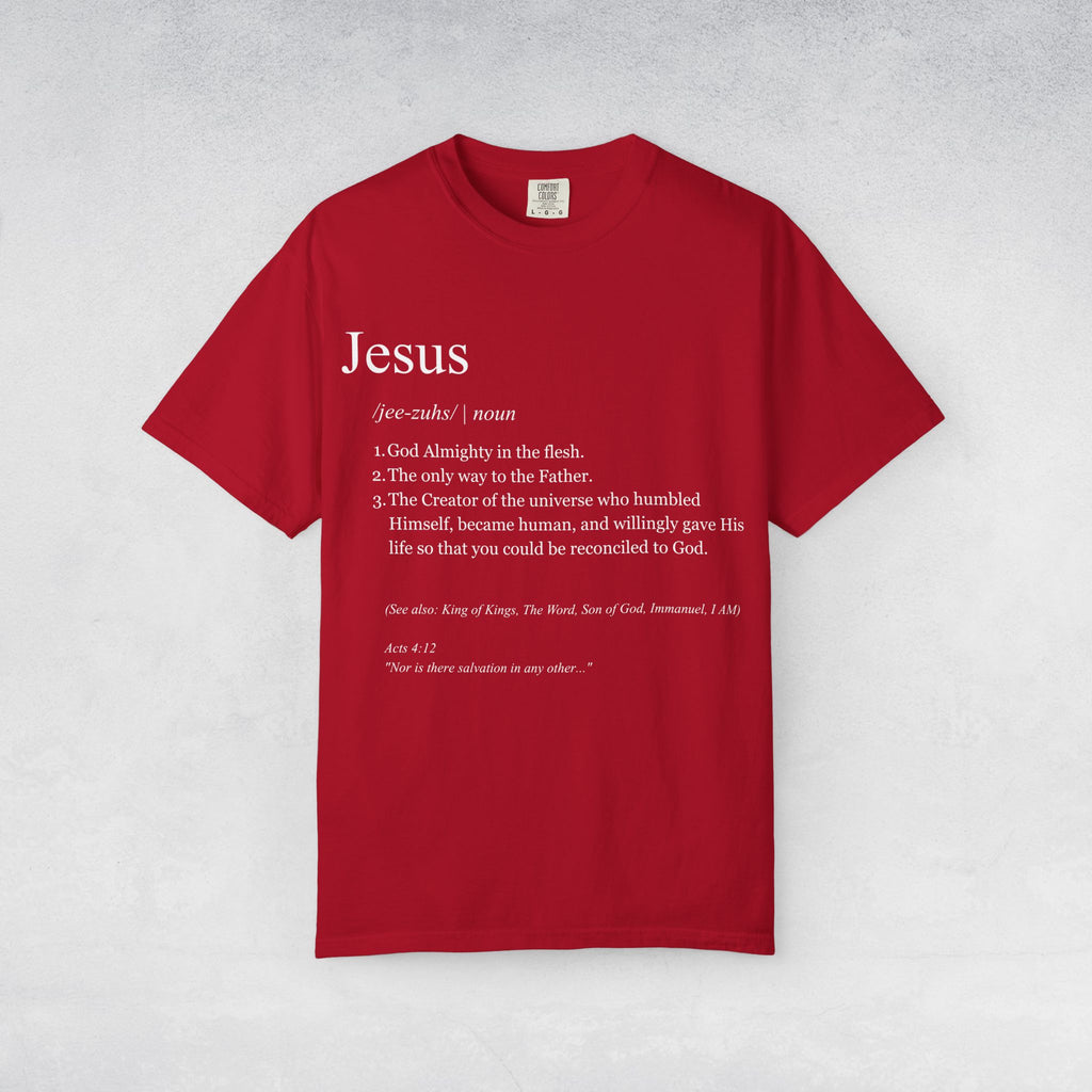Jesus Definition Christian T-Shirt – God Almighty in the Flesh