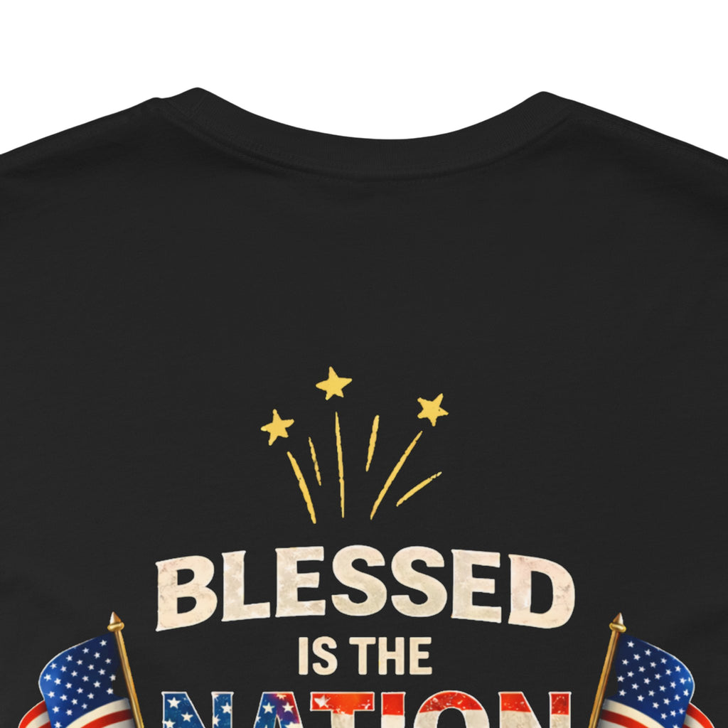 God Blessed America — Psalm 33:12 Tee
