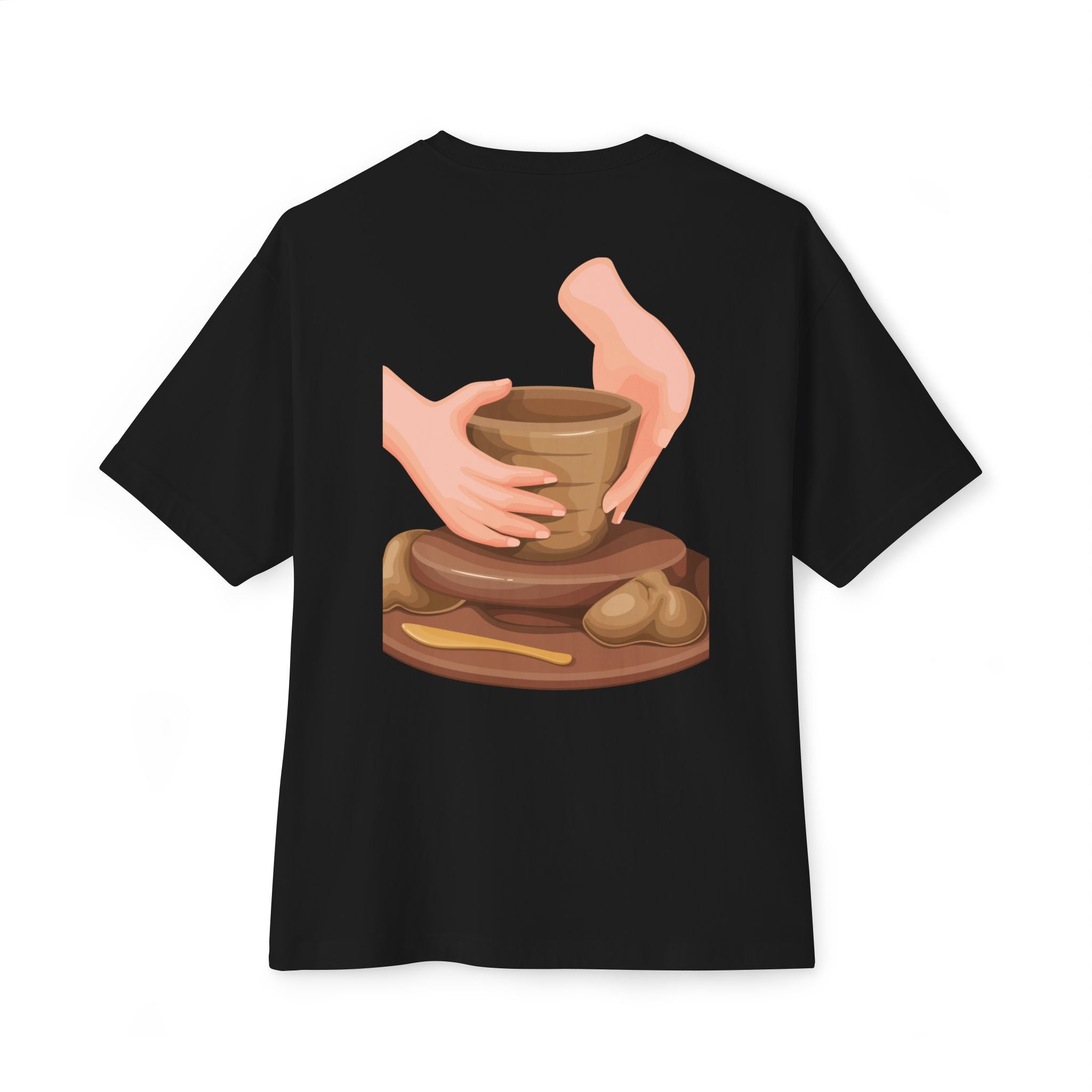 Stay Like Clay Christian T-Shirt Unisex Oversized Boxy Faith-Inspired Graphic Tee, Isaiah 64:8 Religious Apparel