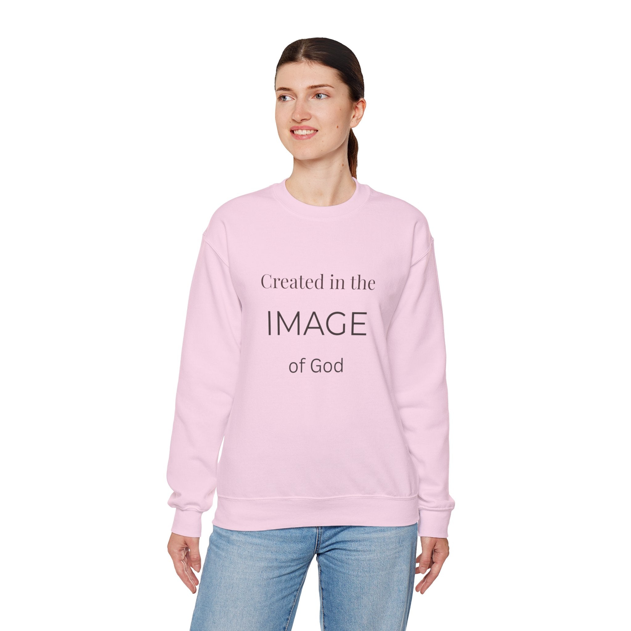 Created in the Image of God — Women’s Crewneck