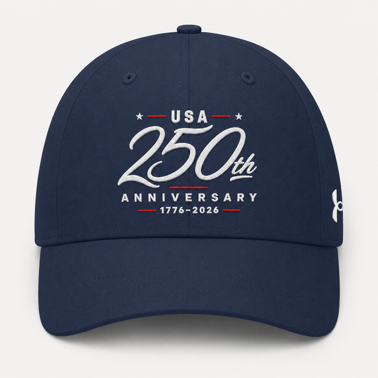 USA 250th Anniversary Embroidered Cap | Navy Blue Patriotic Hat