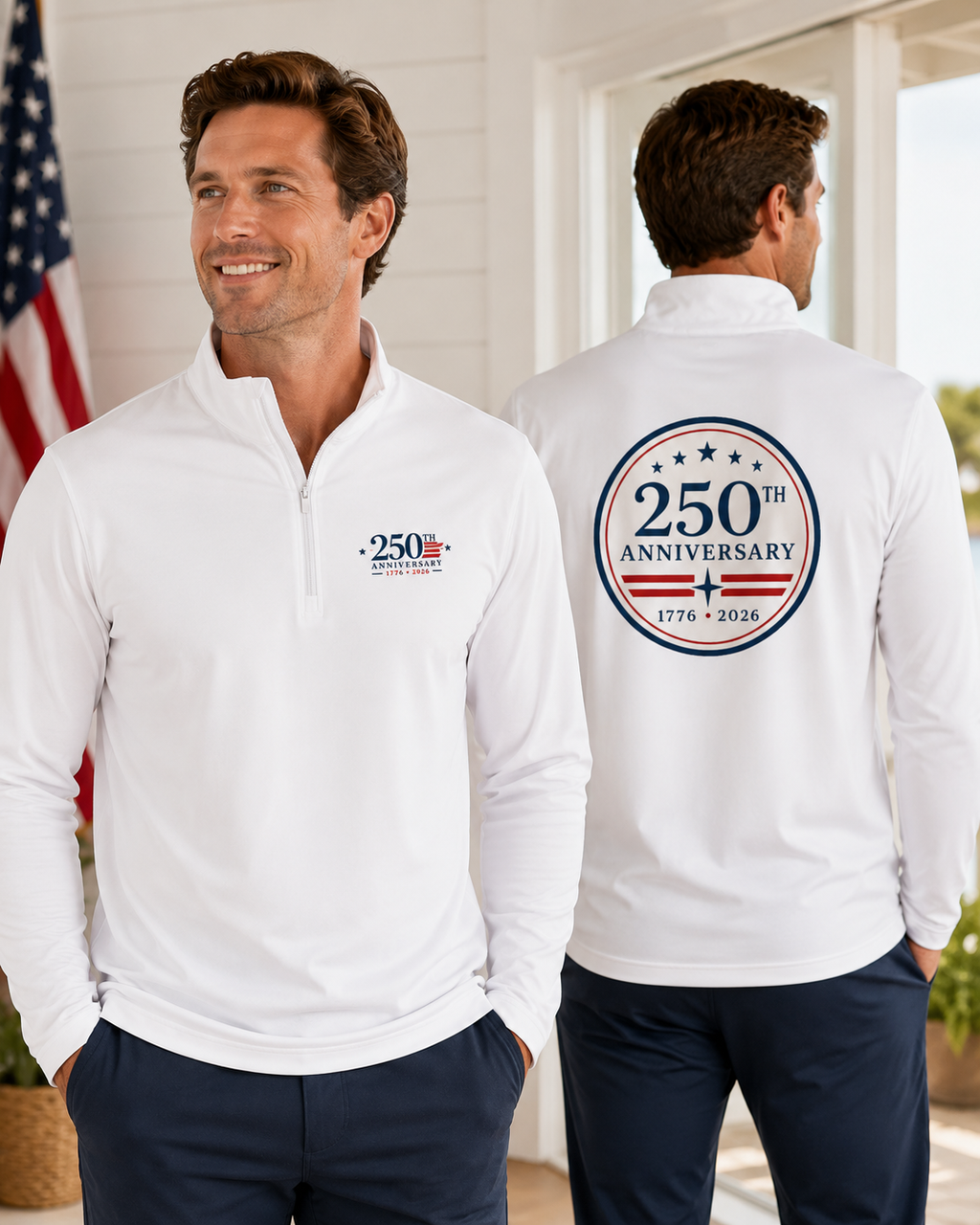 Lion of Judah Quarter-Zip Pullover | Faith-Based Athletic Wear