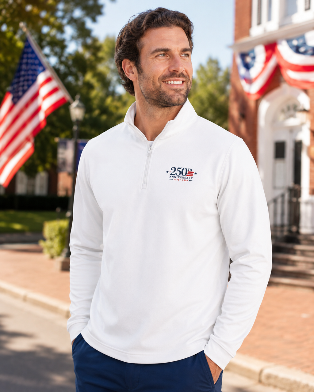 Lion of Judah Quarter-Zip Pullover | Faith-Based Athletic Wear