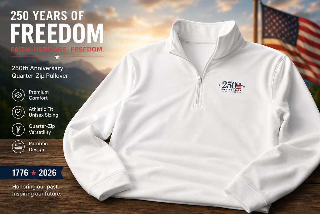 Lion of Judah Quarter-Zip Pullover | Faith-Based Athletic Wear