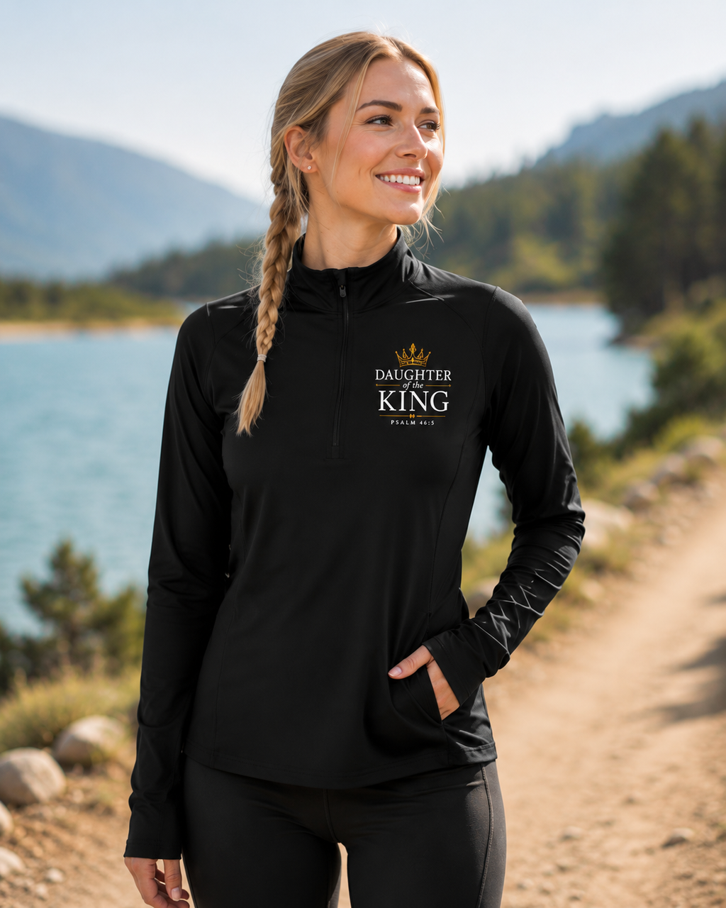 Daughter of the King Women’s Quarter-Zip Pullover