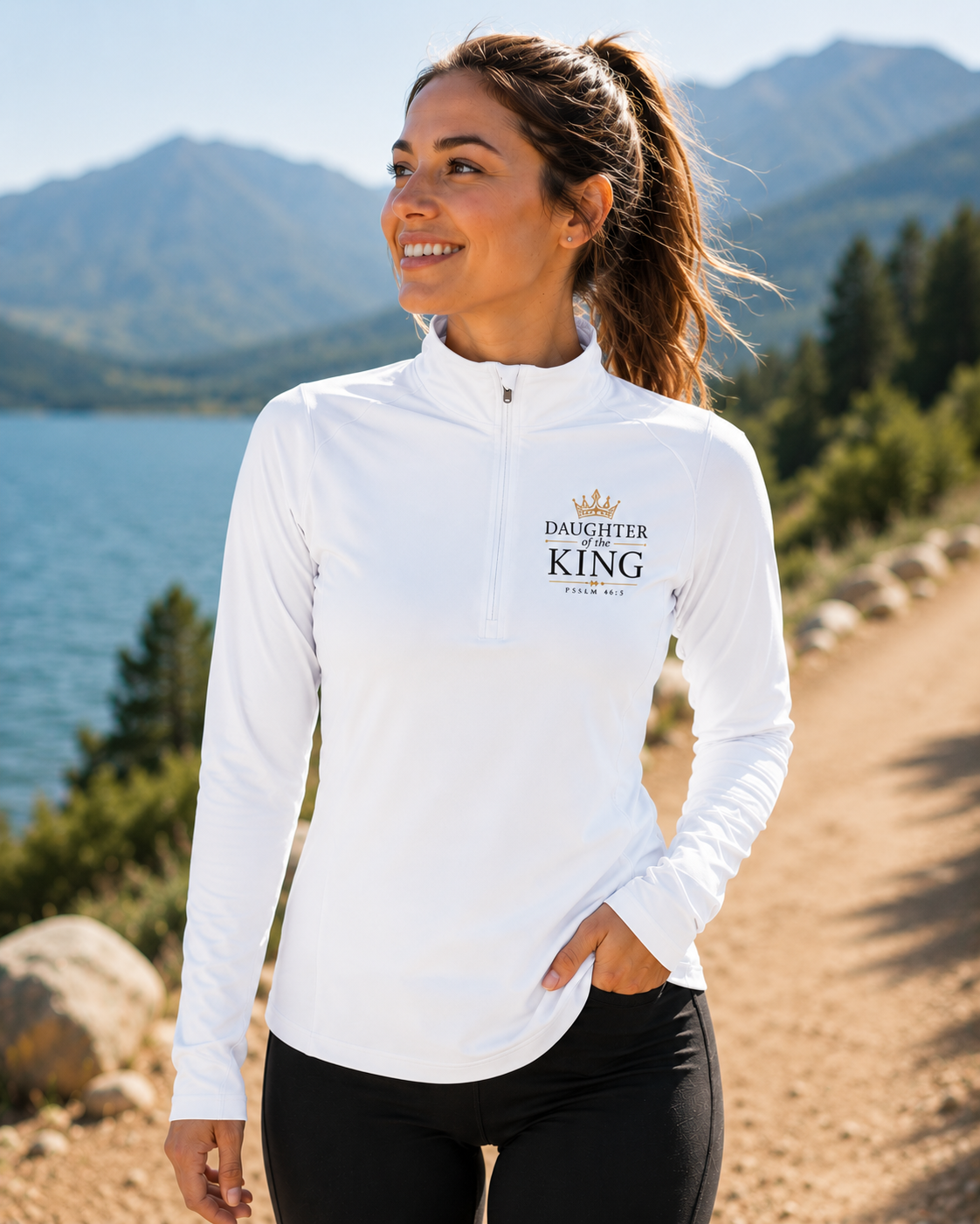 Daughter of the King Women’s Quarter-Zip Pullover