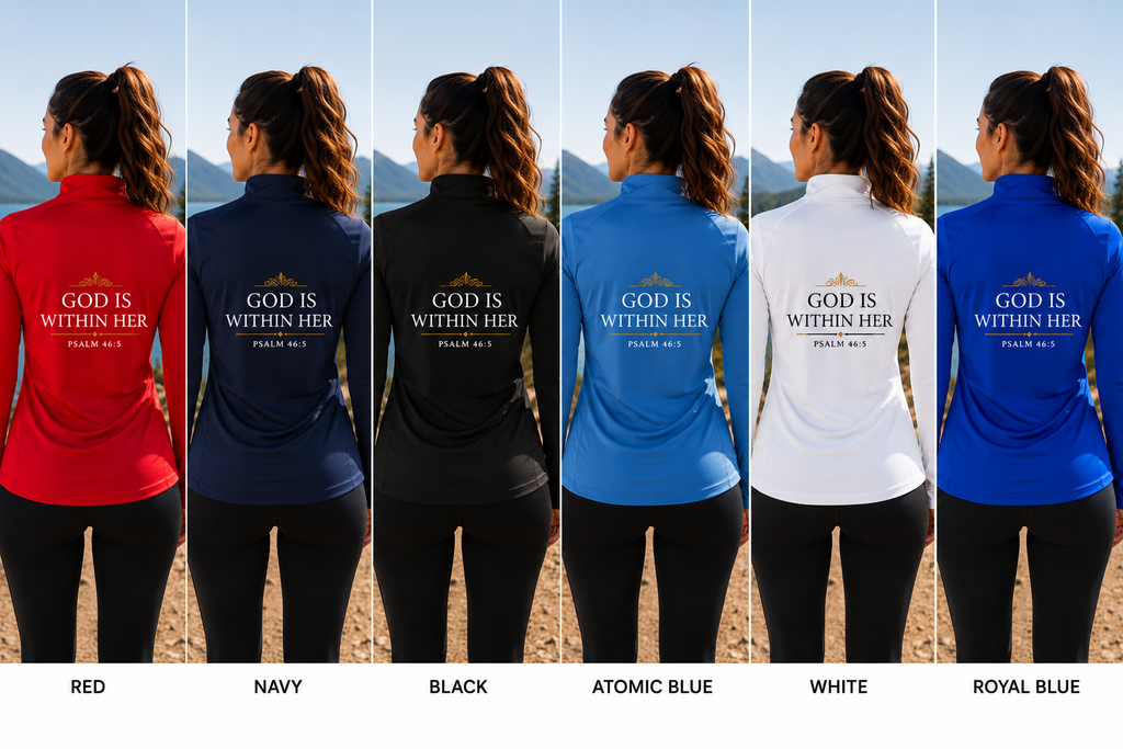 Daughter of the King Women’s Quarter-Zip Pullover