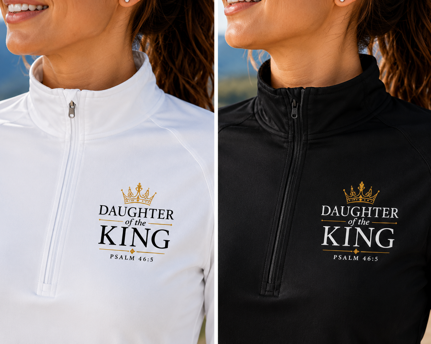 Daughter of the King Women’s Quarter-Zip Pullover
