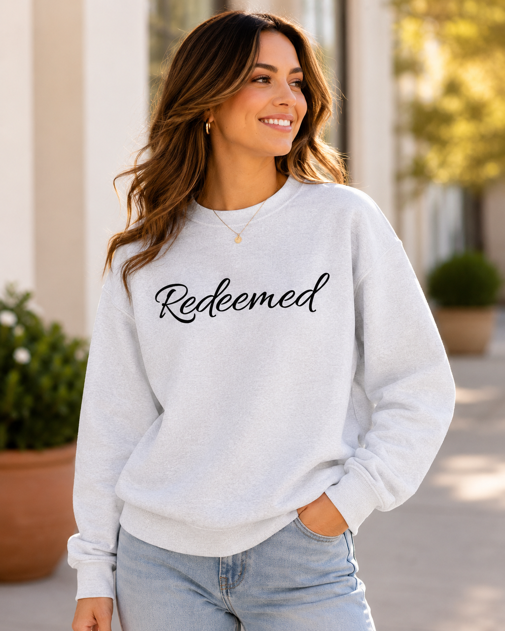 Women’s Redeemed Crewneck Sweatshirt