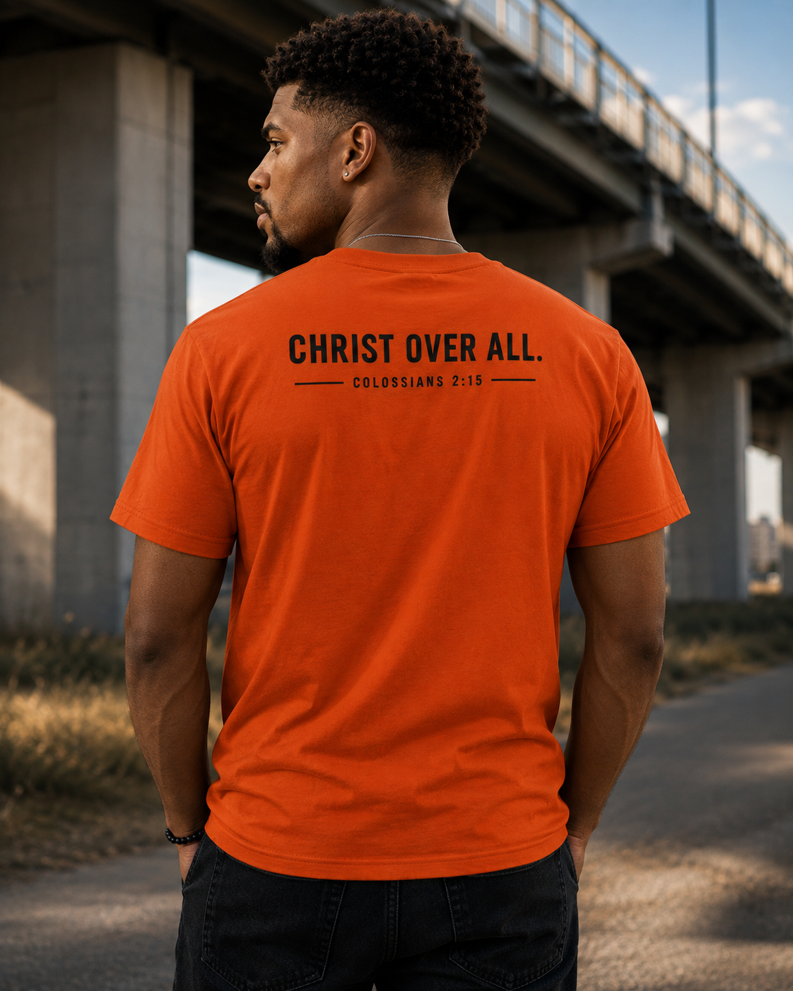 Christ Is Greater Than Darkness™ | John 1:5 Christian T-Shirt