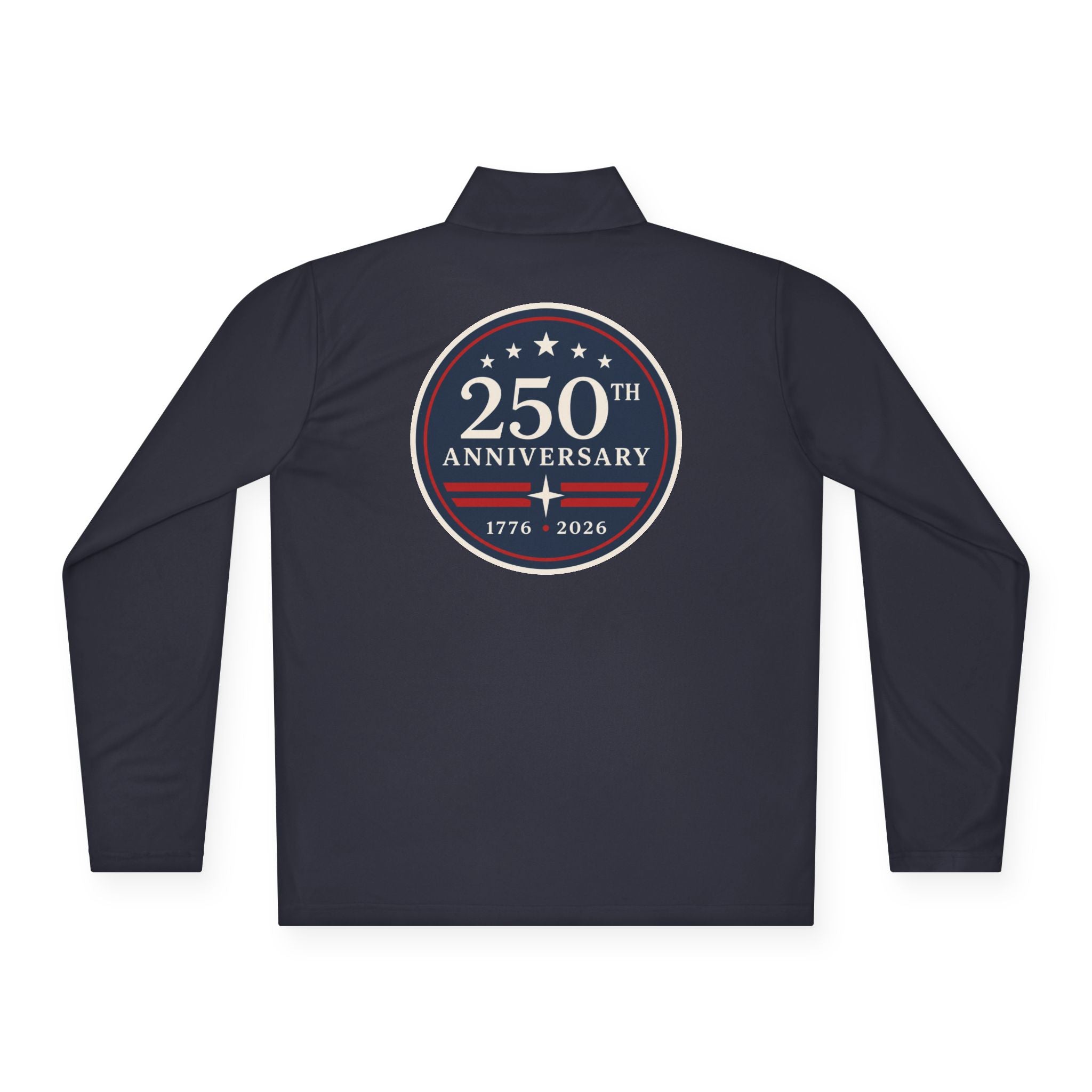 USA 250th Anniversary Quarter-Zip Pullover | 1776–2026 Patriotic Athletic Wear