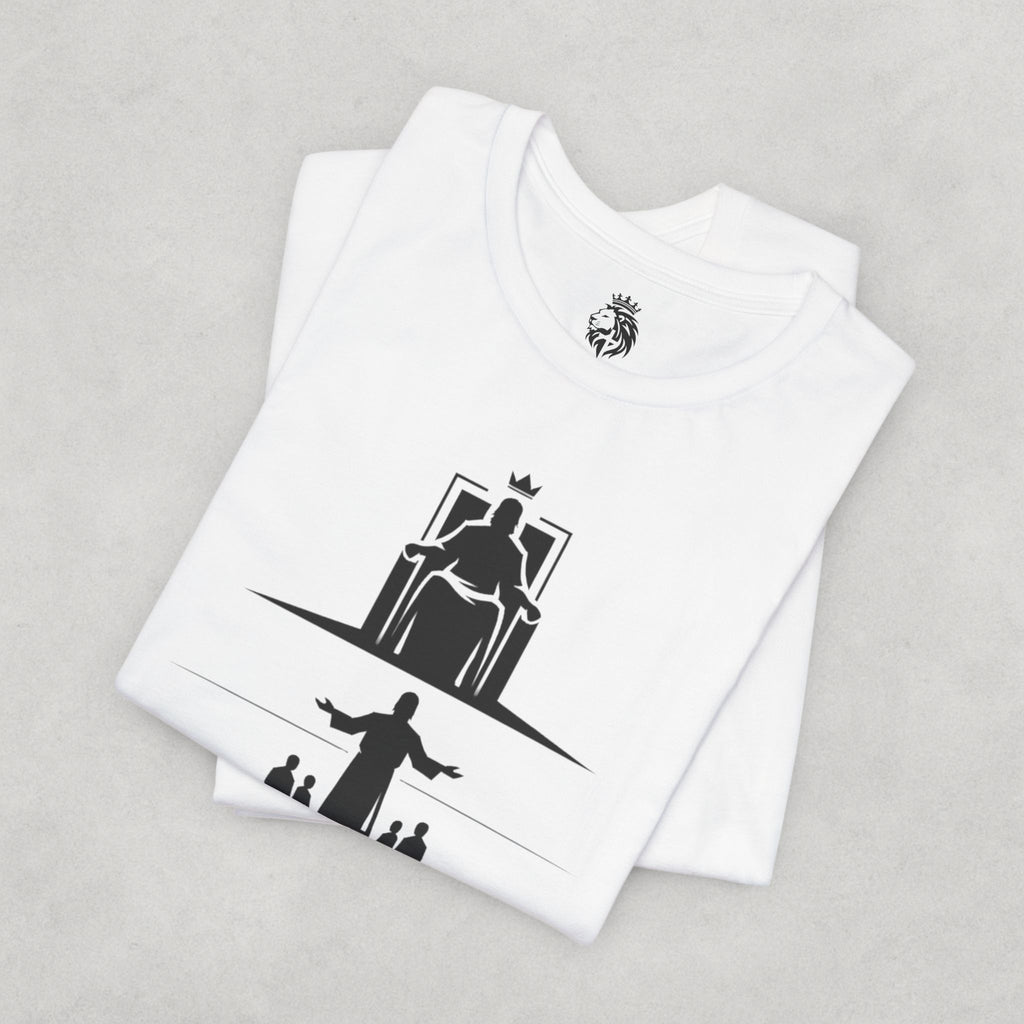 It Is Finished Christian T-Shirt — Resurrection Scene Graphic Tee