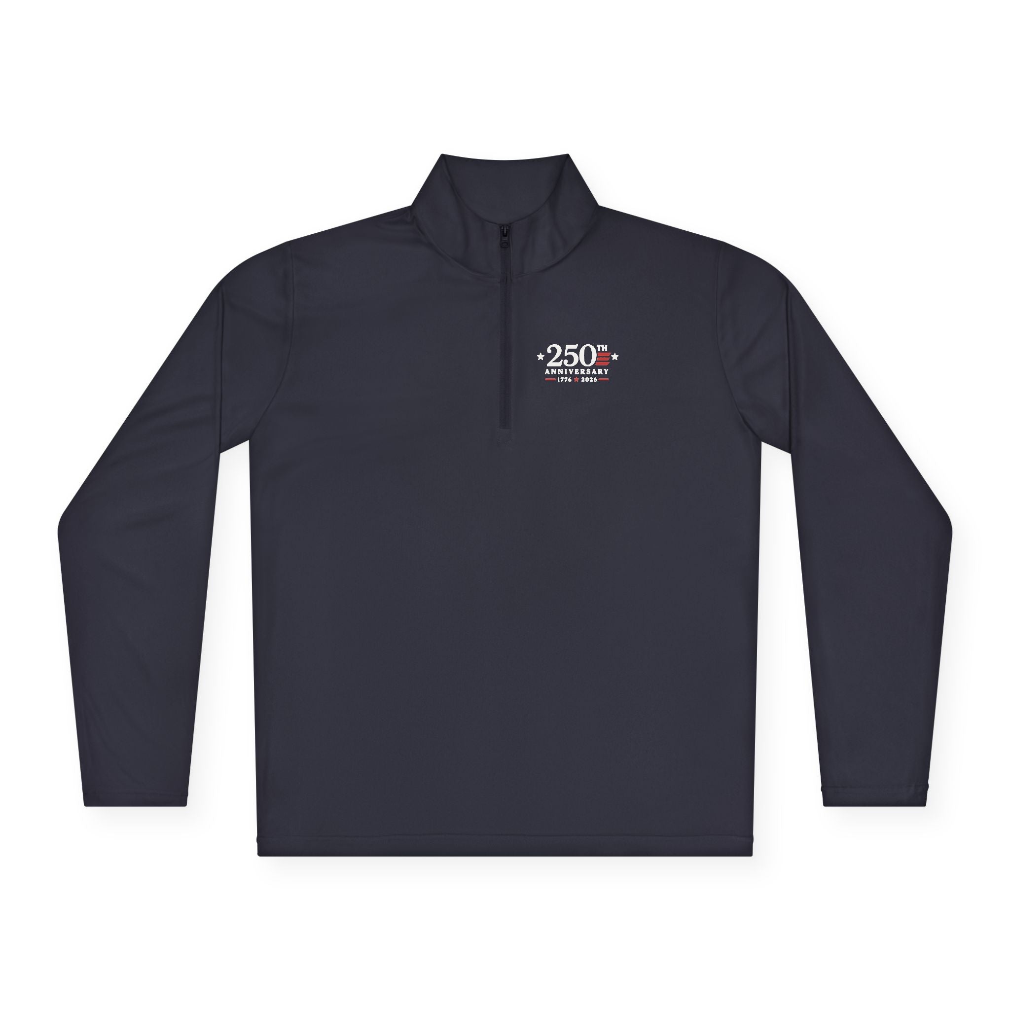 USA 250th Anniversary Quarter-Zip Pullover | 1776–2026 Patriotic Athletic Wear