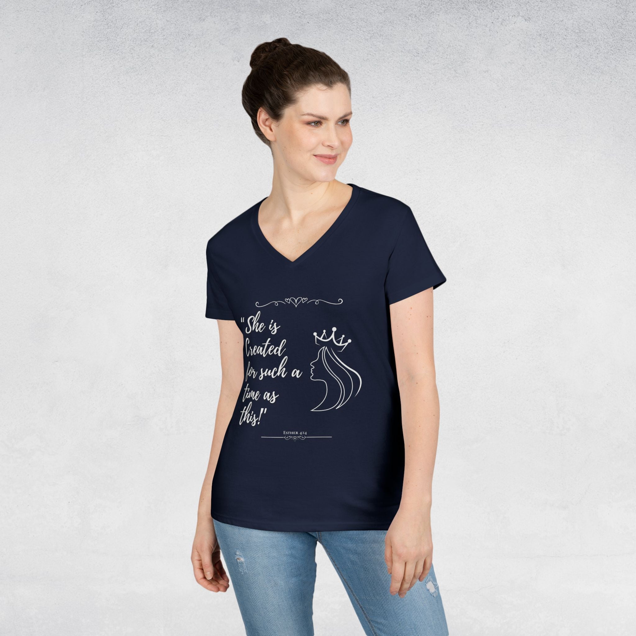 Ladies' V-Neck T-Shirt