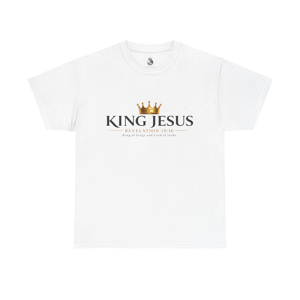 King Jesus Oversized T-Shirt | Christian Graphic Tee | Revelation 19:16