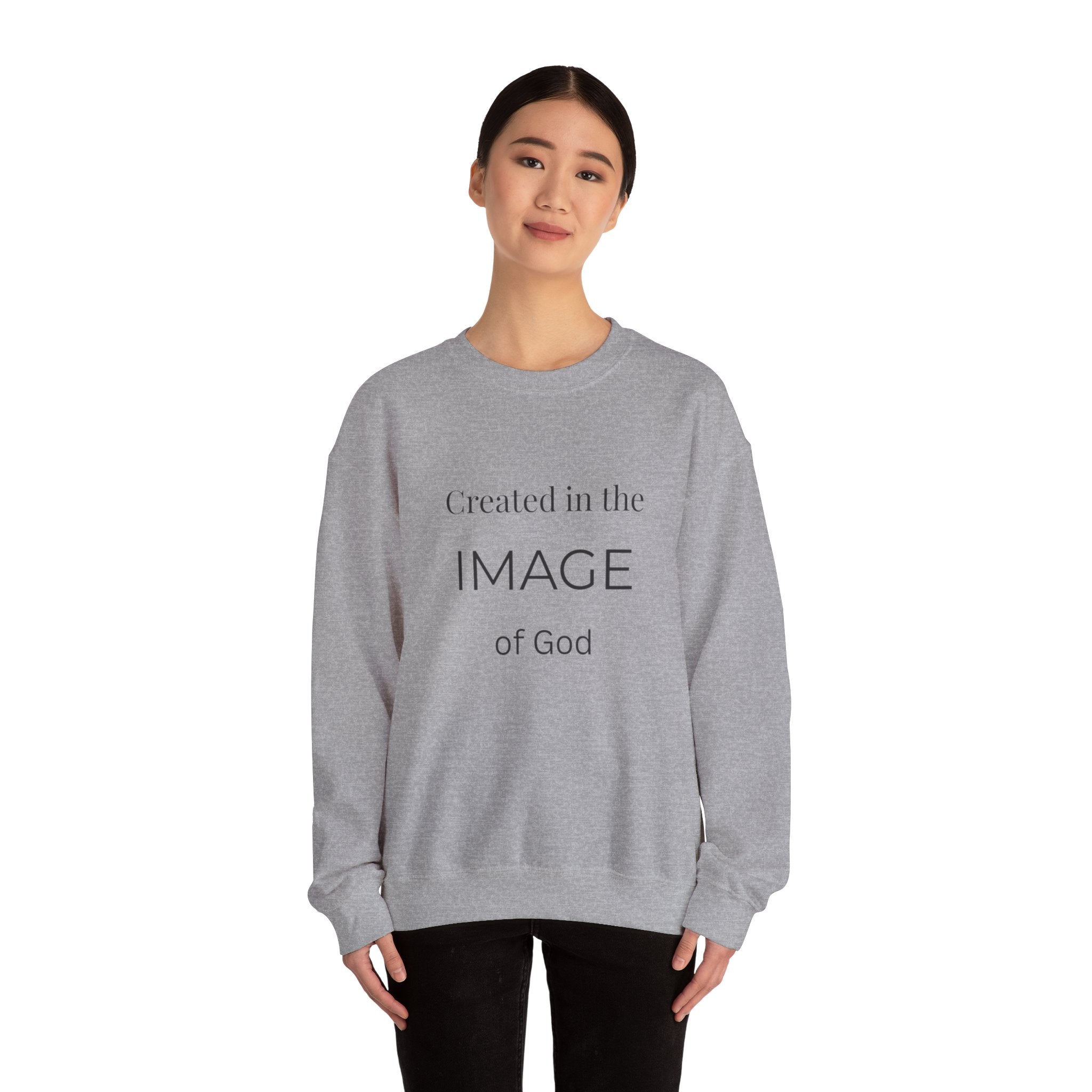 Created in the Image of God — Women’s Crewneck