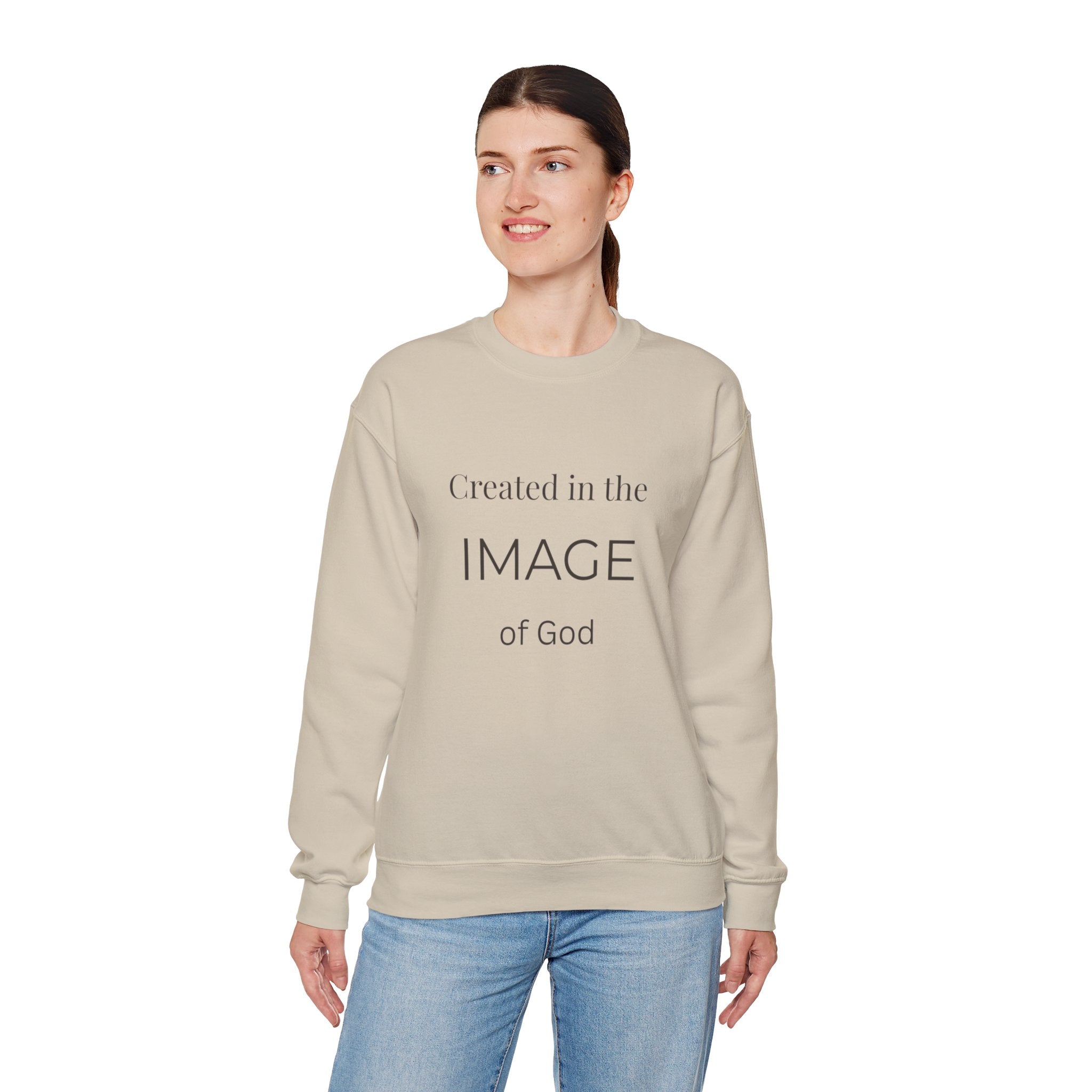 Created in the Image of God — Women’s Crewneck