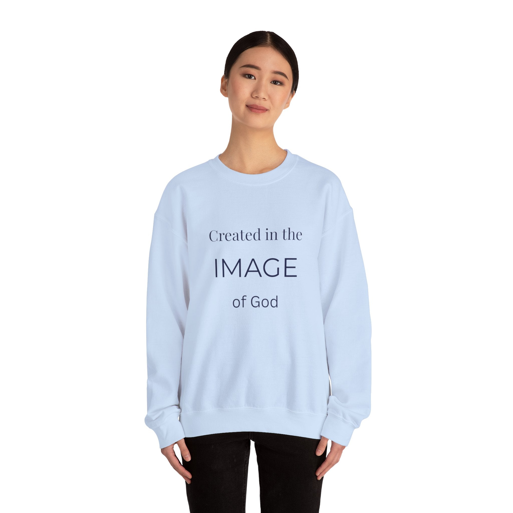 Created in the Image of God — Women’s Crewneck
