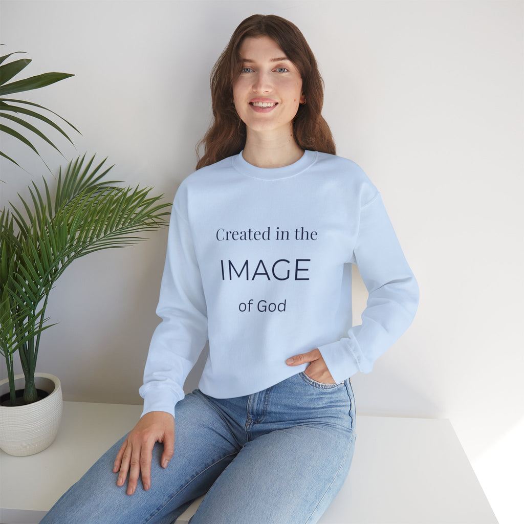 Created in the Image of God — Women’s Crewneck