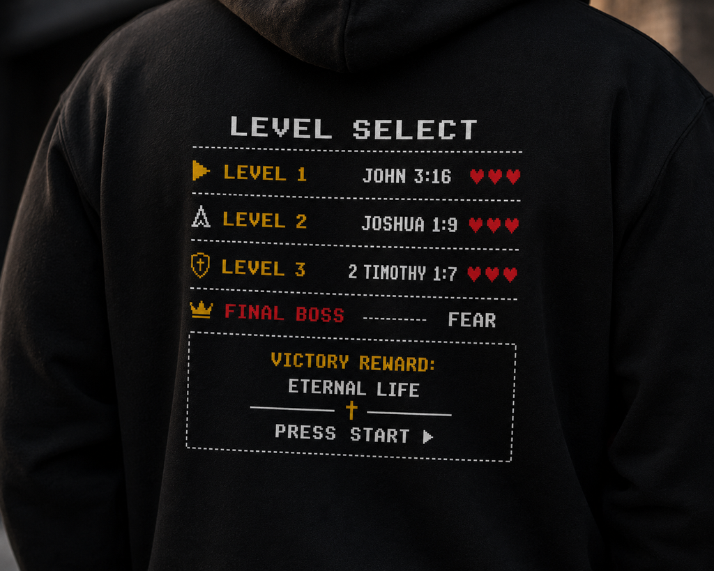 Faith Over Fear Hoodie | Christian Champion® Hoodie | Premium Christian Streetwear