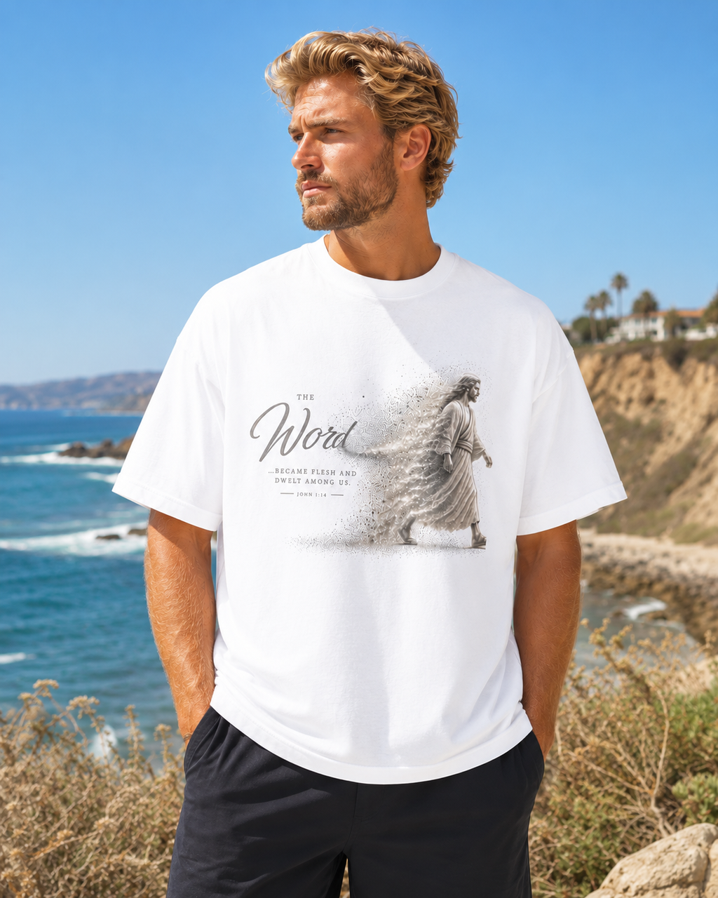 The Word™ Tee | John 1:14 | Premium Christian Graphic T-Shirt