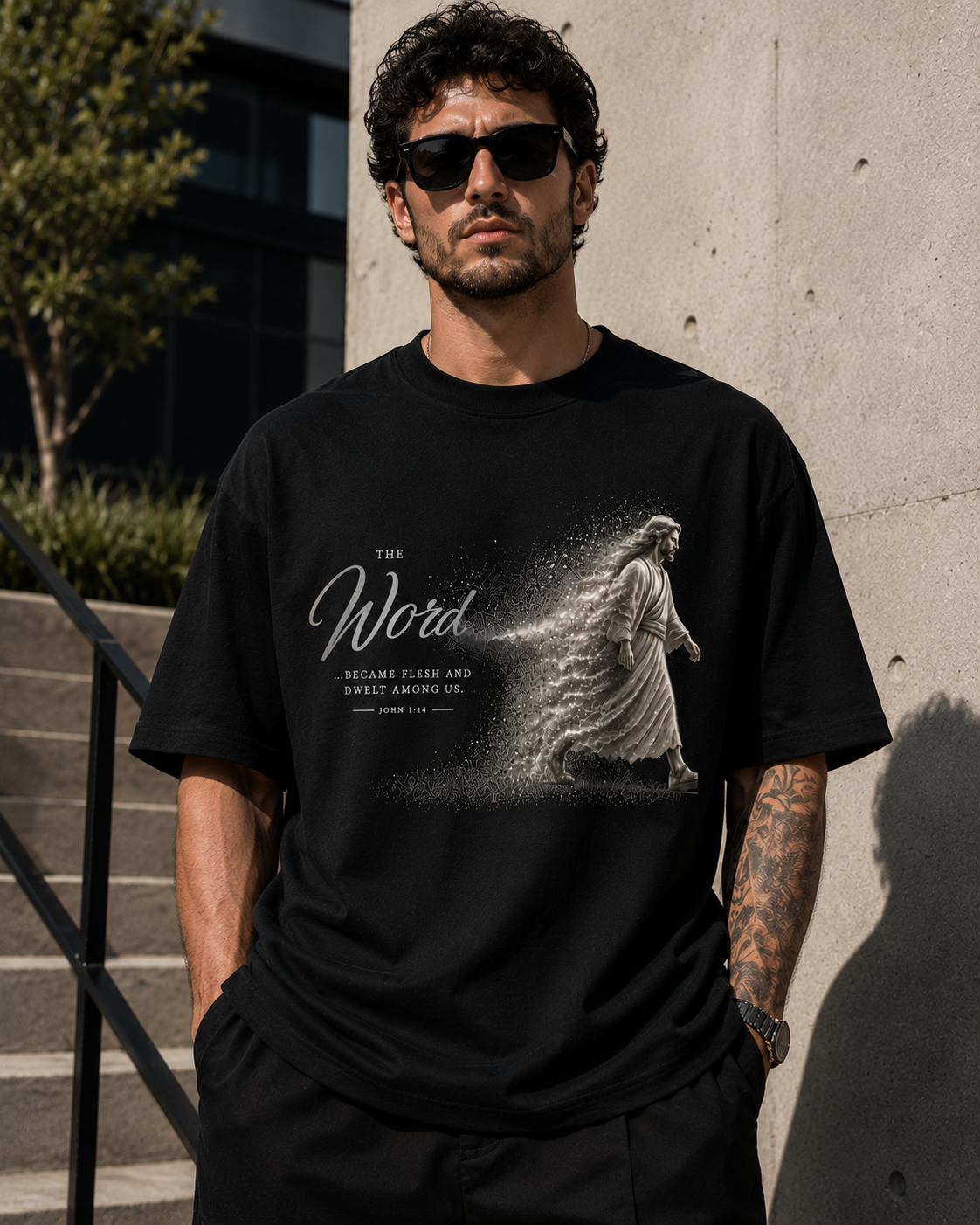 The Word™ Tee | John 1:14 | Premium Christian Graphic T-Shirt