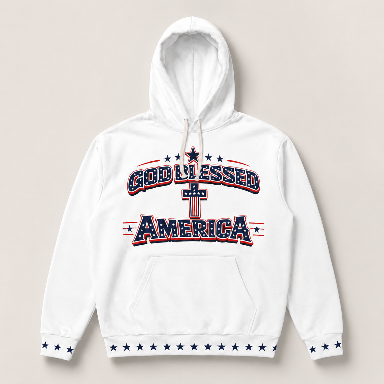 God Blessed America Hoodie | USA 250th Anniversary Pullover