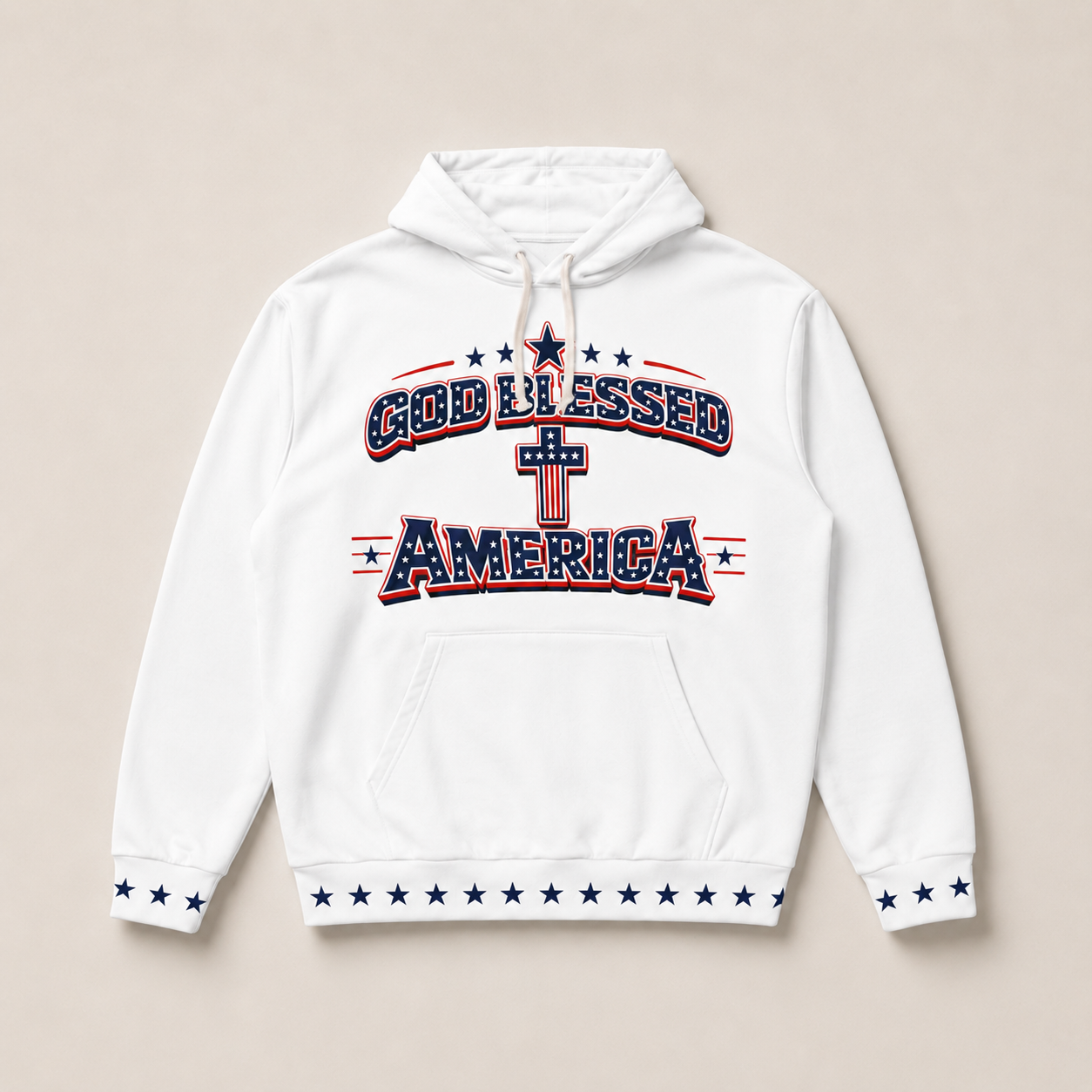 God Blessed America Hoodie | USA 250th Anniversary Pullover