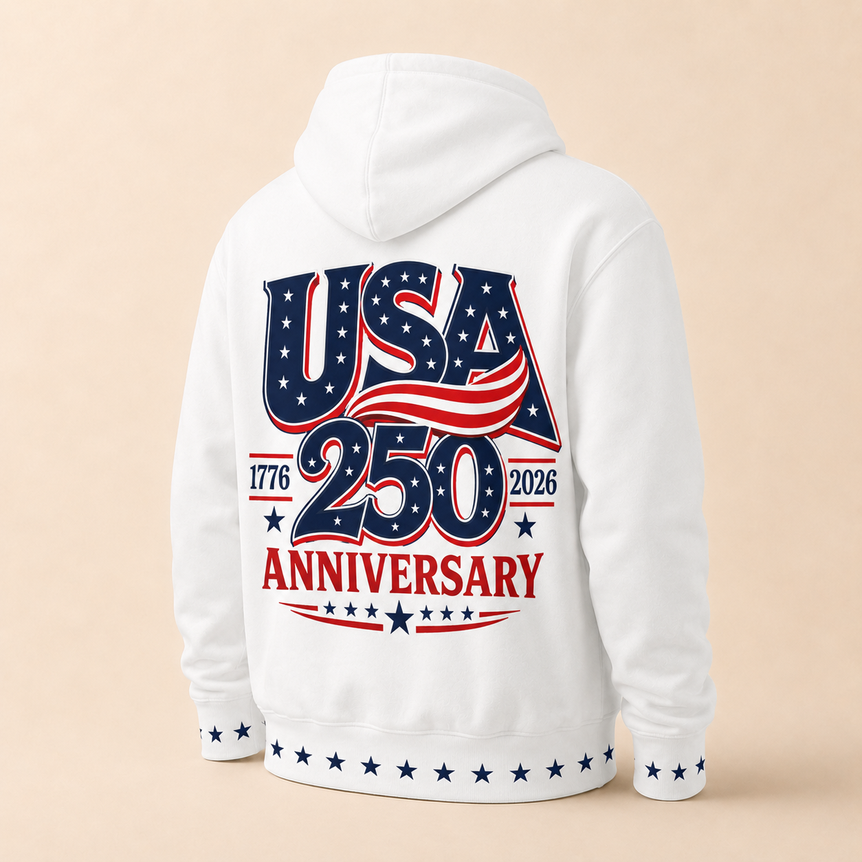 God Blessed America Hoodie | USA 250th Anniversary Pullover